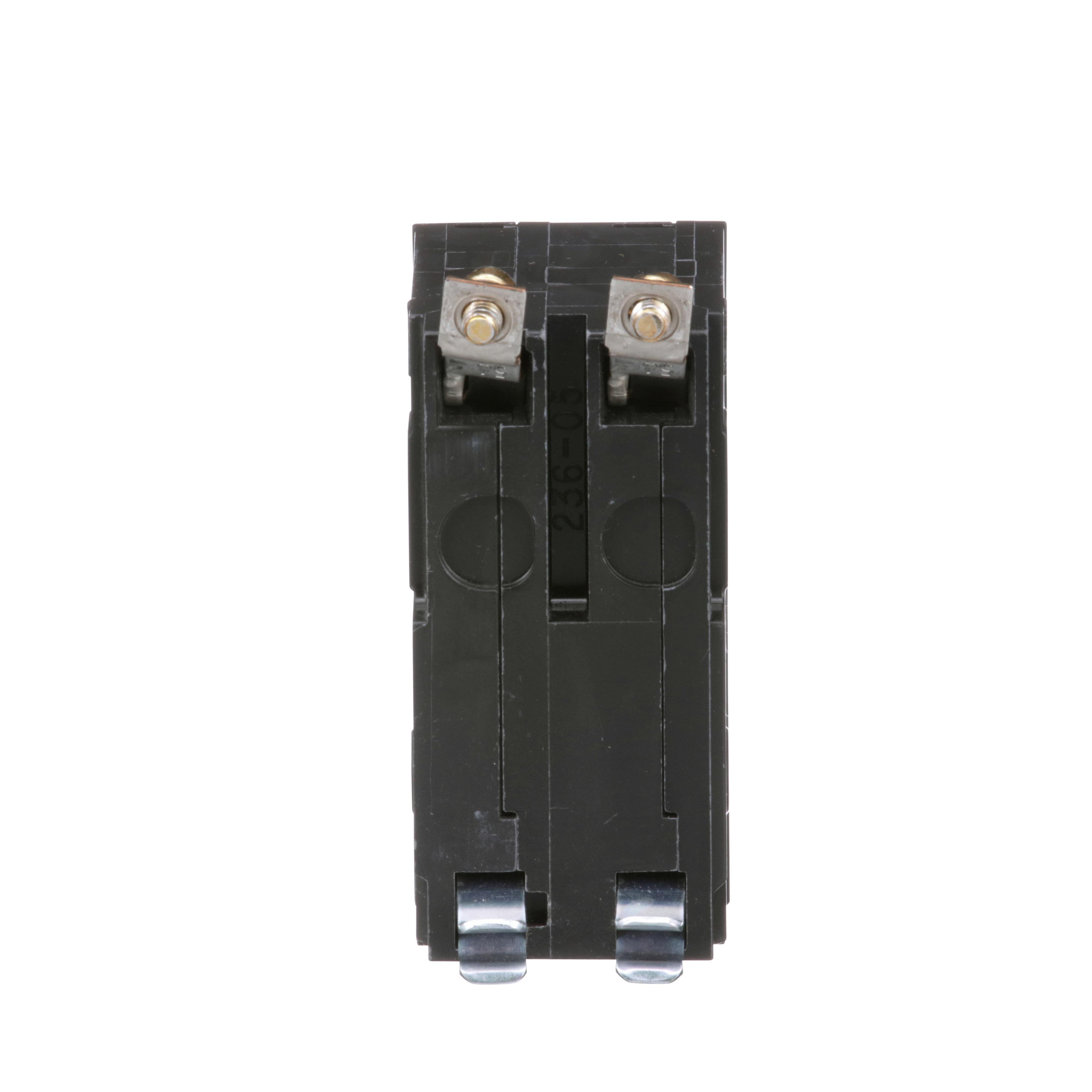 Picture of QOB245 - Mini circuit breaker, QO, 45A, 2 pole, 120/240VAC, 10kA, bolt on