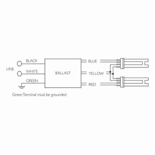 Picture of ICF2S26H1LDK - ADV ICF2S26H1LDK (ADVANCE) BALLAST 1or2 26W 120/277V PROGRAM START (1or2) CFM26W/GX24Q, CFQ26W/24q, (1) CFM32W/GX24q, (1) CFM42W/GX24q, (2) CFS21W/GR10q or (2) FT24W/2G1