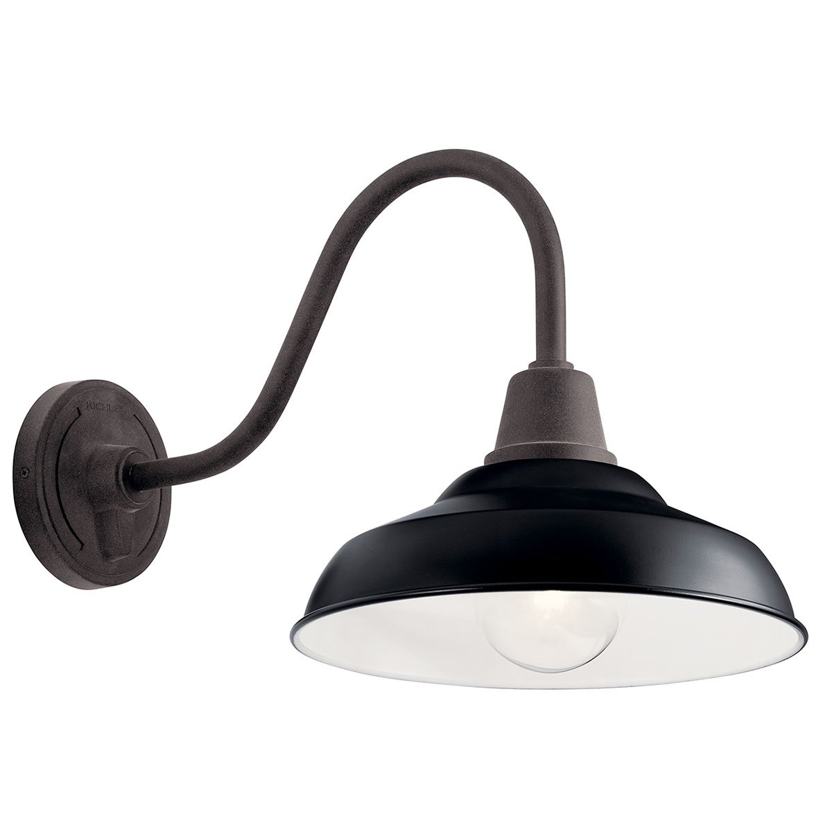 49990BK - Pier 12" 1 Light Wall Light Black