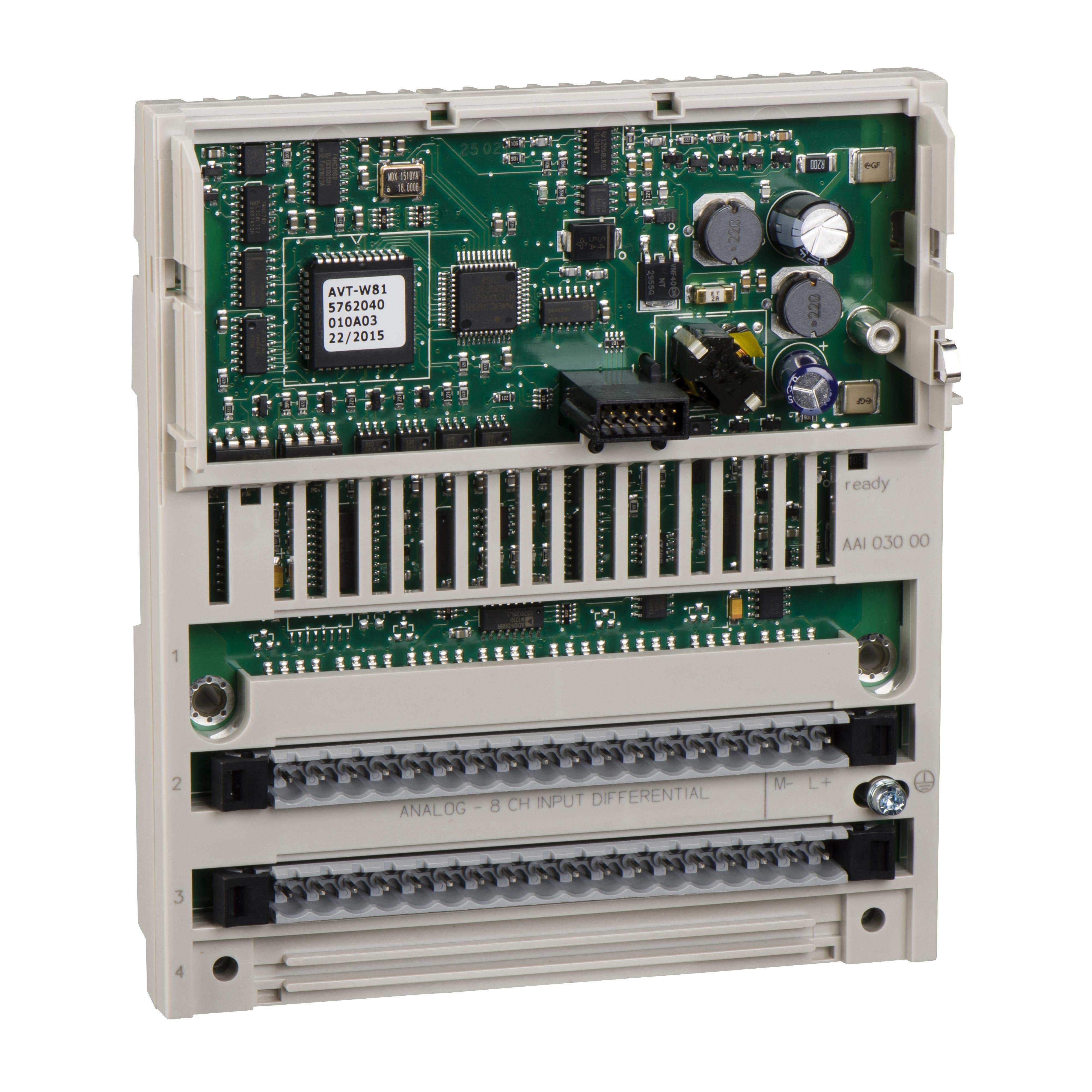 170AAI03000 - distributed analog input Modicon Momentum - 8 Input