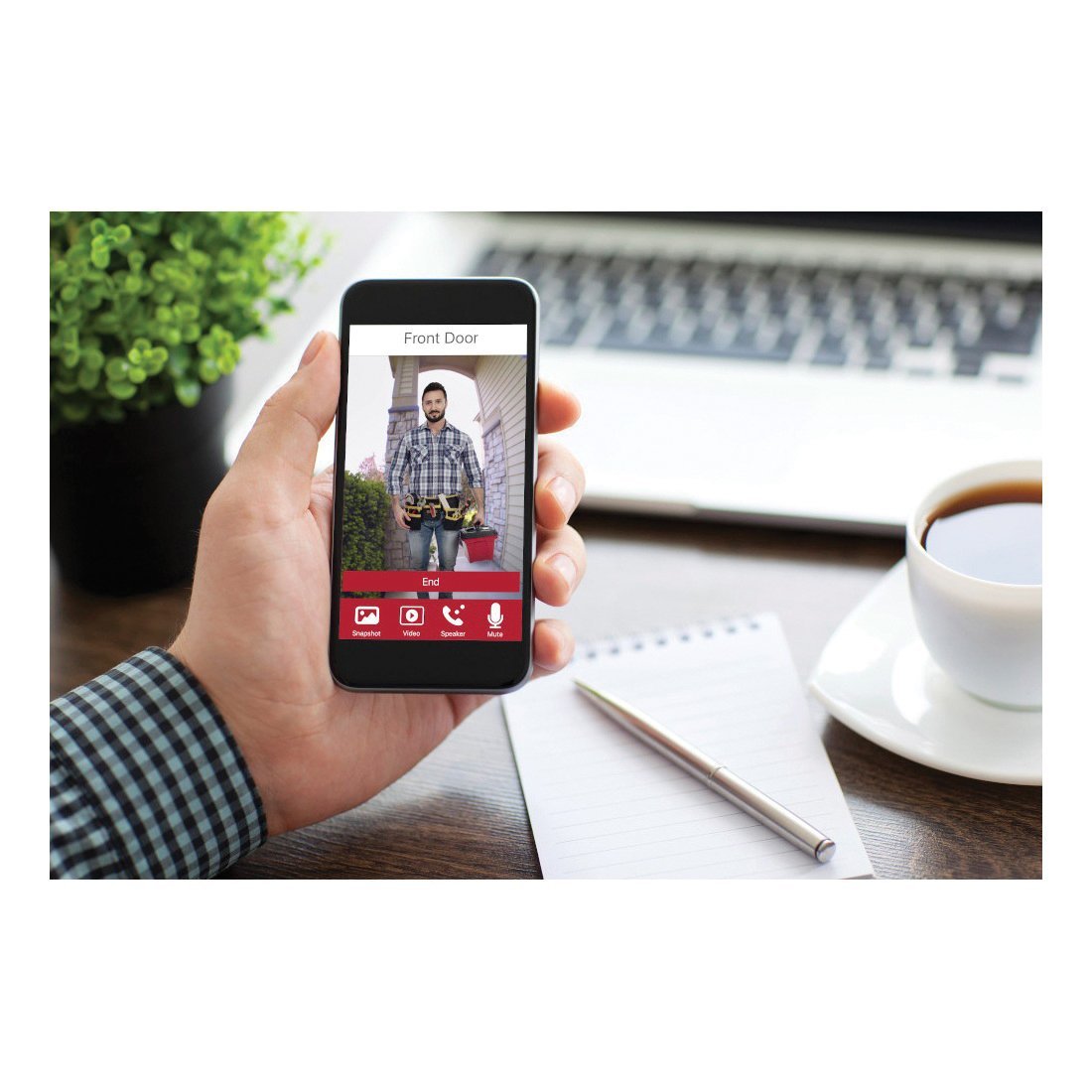 Picture of DCAM100 - NuTone KNOCK™ Smart Video Doorbell Camera