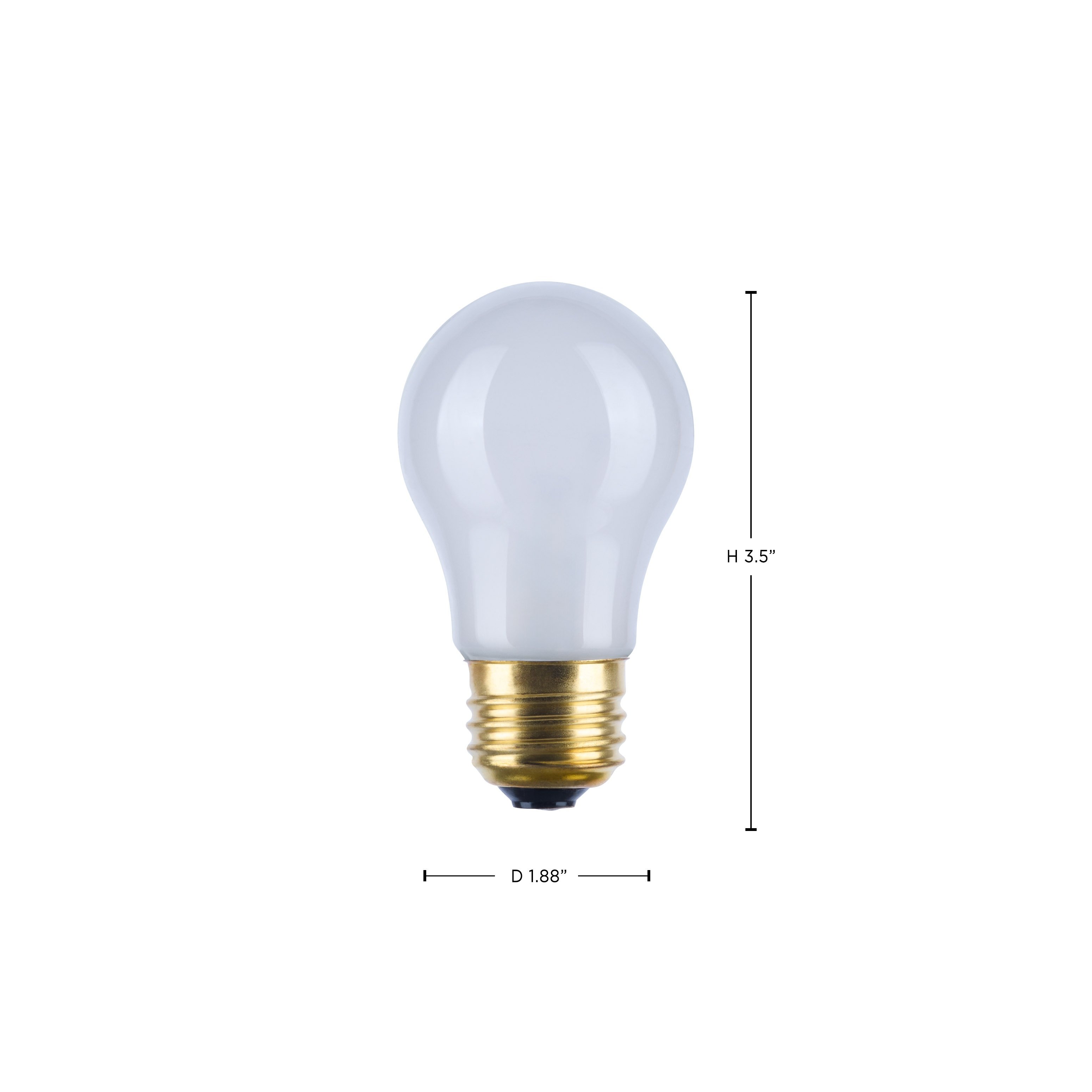 Picture of S3815 - 25 Watt A15 Incandescent - Frost - 2500 Average rated hours - 150 Lumens - Medium base - 130 Volt