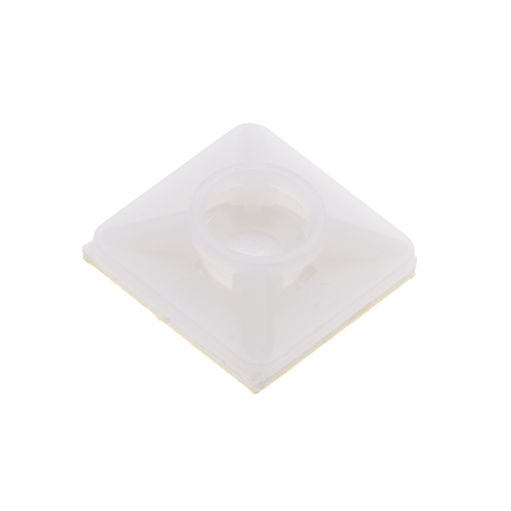 Picture of GRP-4M75N - Natural 4-Way Adhesive Tie Mount, 0.75”x0.75”, 100 Pack