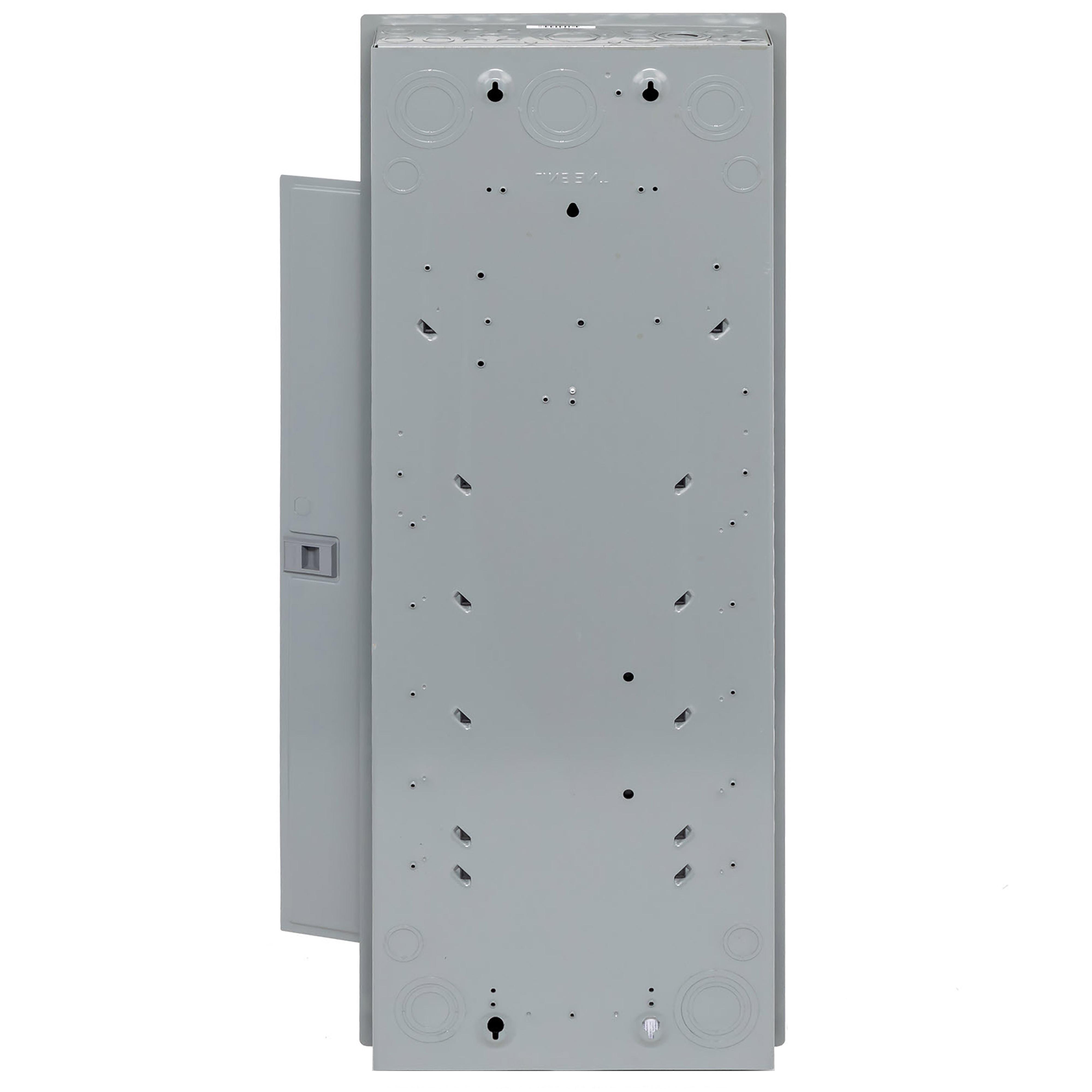 Picture of QO154M200PC - Load center, QO, 1 phase, 54 spaces, 64 circuits, 200A convertible main breaker, PoN, NEMA1, combo cover