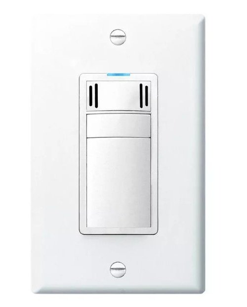 FV-WCCS1-W - WhisperControl On/Off Switch for Ventilation Fan Control with Condensation Sensor Plus, Switch for Panasonic Ventilation Fans, Energy Star Certified, Code Compliant, White Colored Switch with Wall Plate