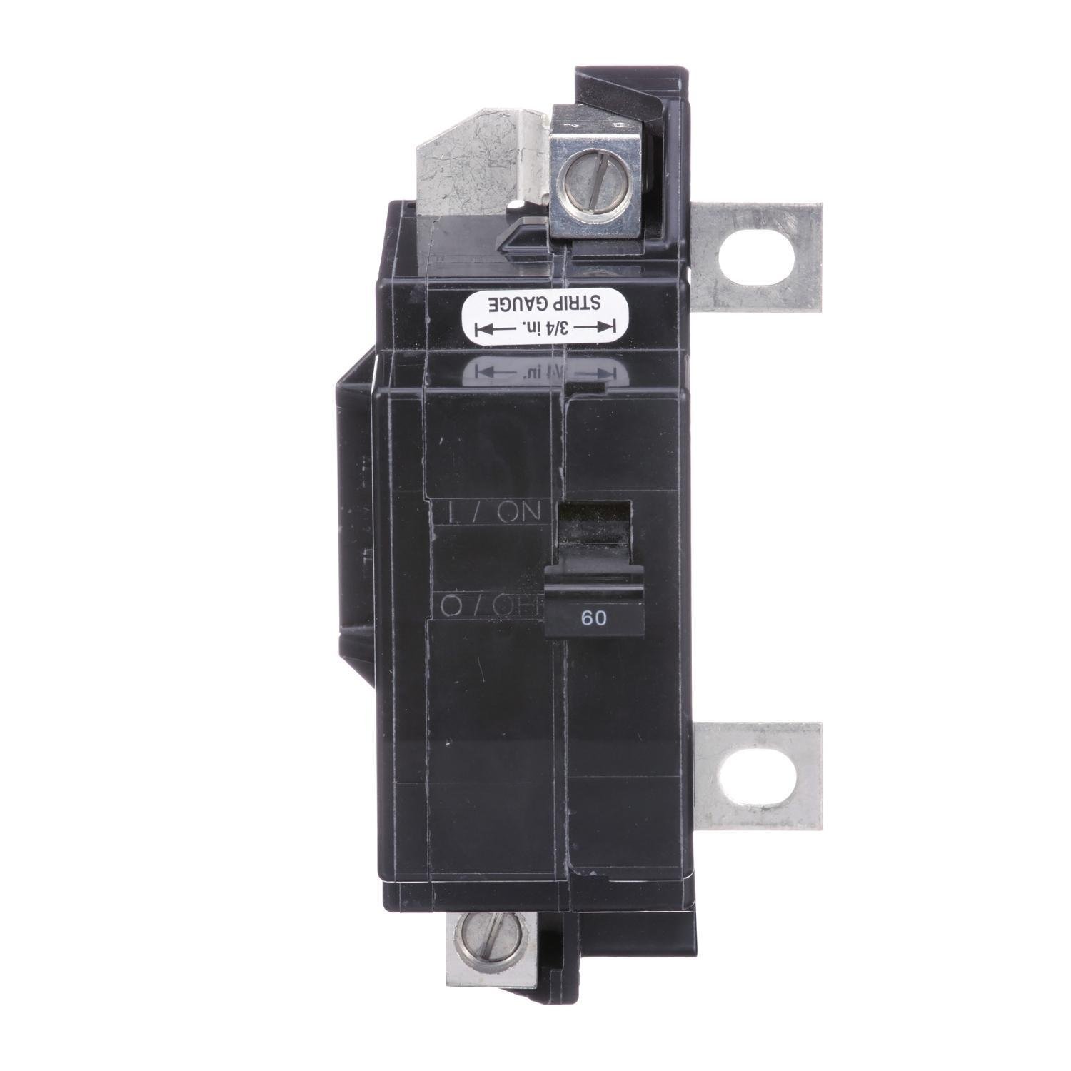 QOM60VH - Main breaker, QO, 60A, 2 pole, 120/240VAC, 22kA, bolt on mount
