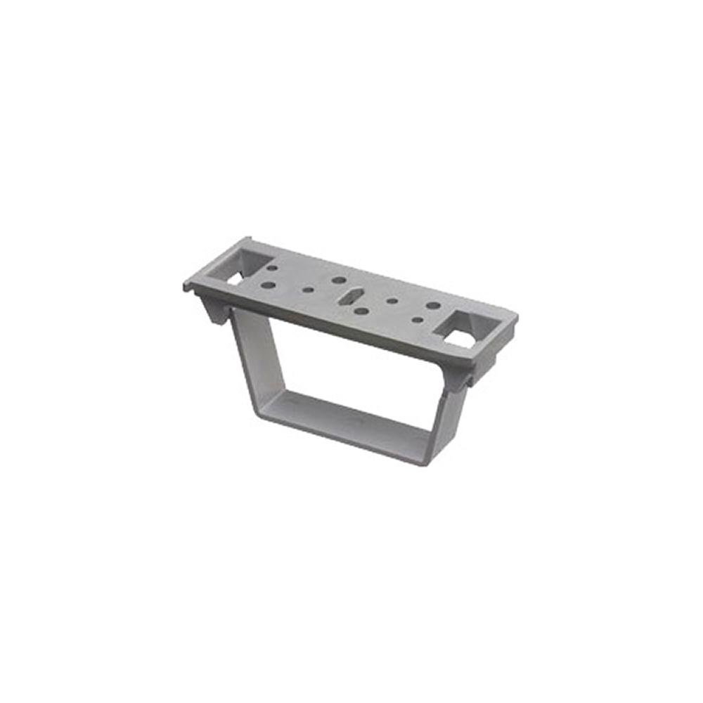 T23F - Flat surface bracket for Arlington's T205. To be used on flat surfaces. Bracket has hinged opening for easily installing or removing cable.