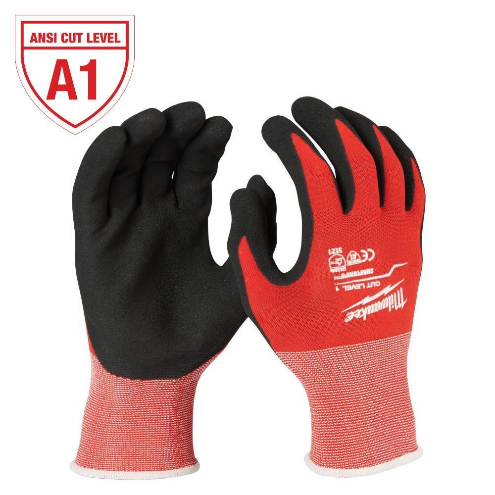 48-22-8901 - Cut Level 1 Nitrile Dipped Gloves - M