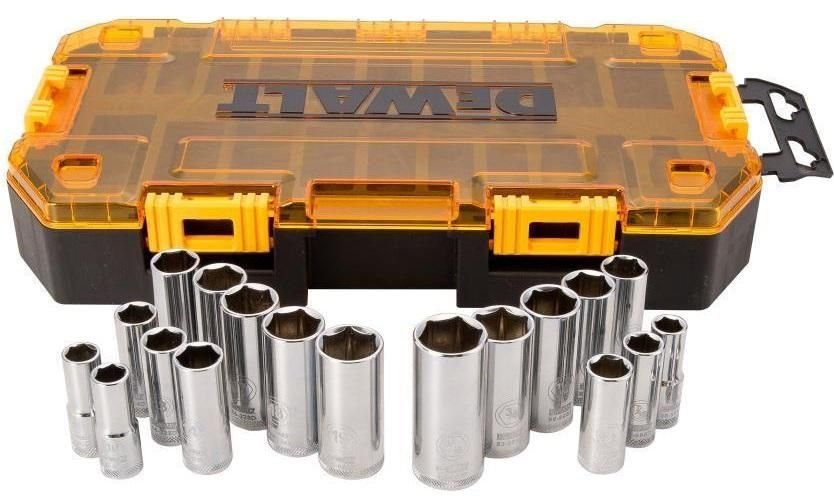 DWMT73812 - DEWALT 20 Piece 3/8 in Drive Deep Combination Socket Set