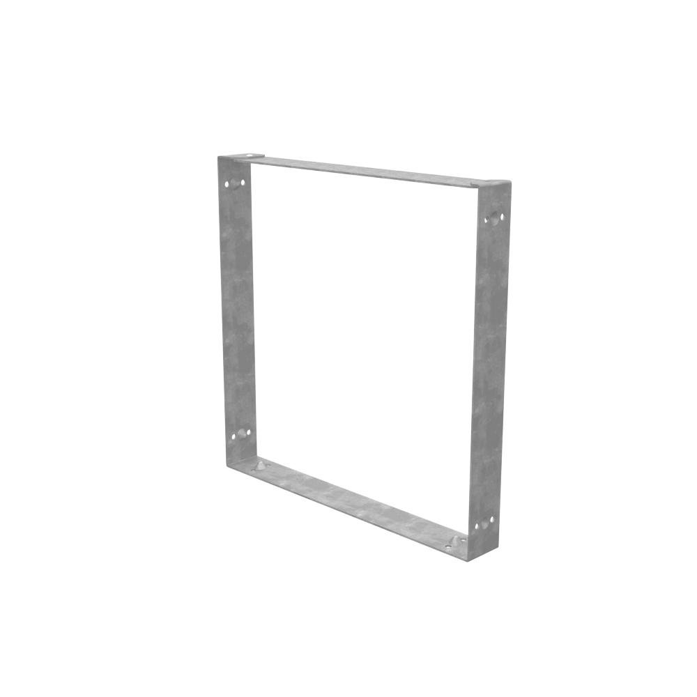 1010GC - Wireway Connector Non UL Listed 10x10 Wireway Hinge And Screw Cover ANSI 61 Gray Steel