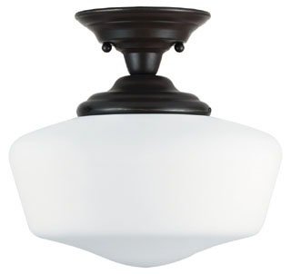 77437-782 - Large One Light Semi-Flush Mount 77437-782