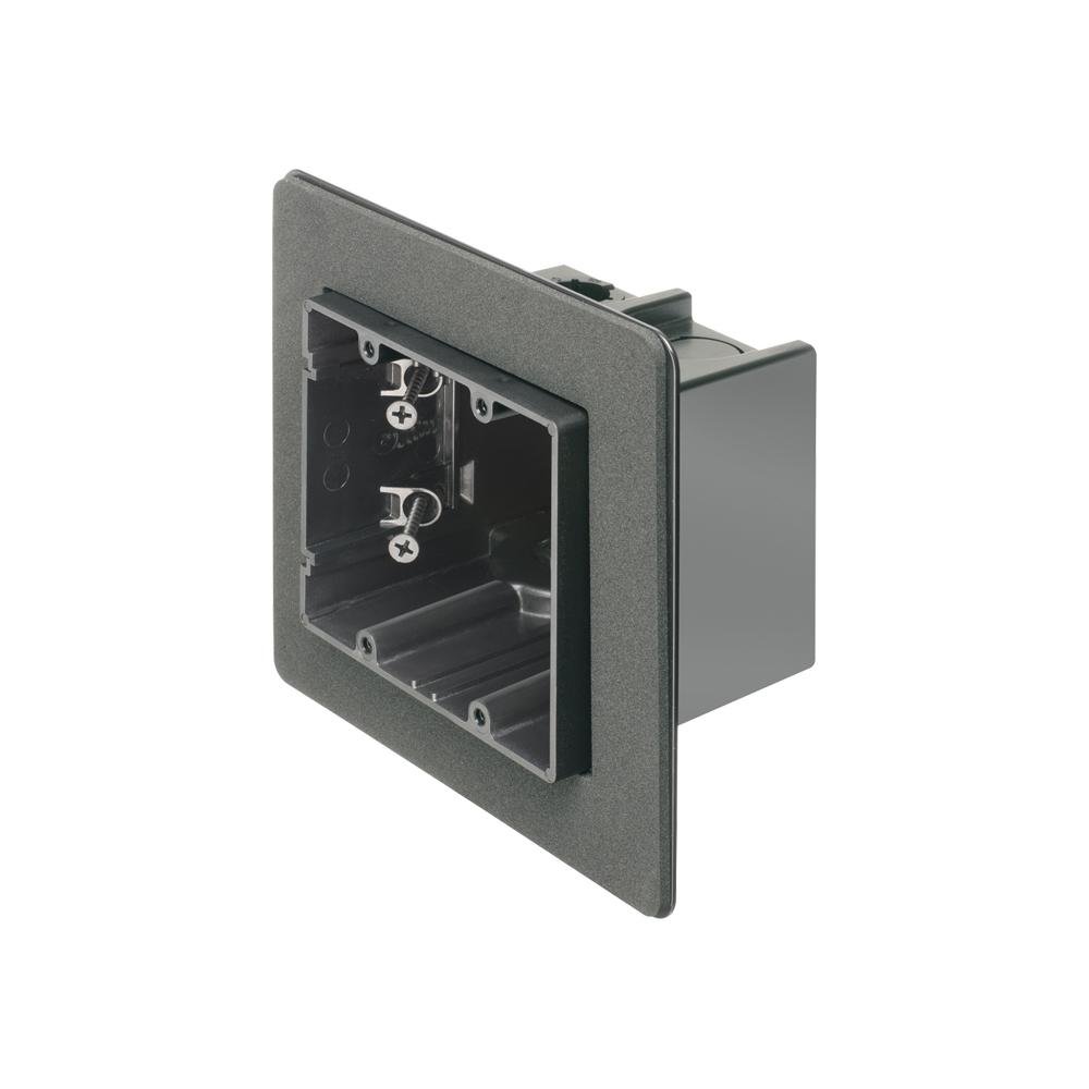 F102F - Oe Box Vapor Boxes for Devices. Flange forms a protective barrier against air infiltration. 2 Hour Fire Rating. Two Gang. Screw On. 42 cu.