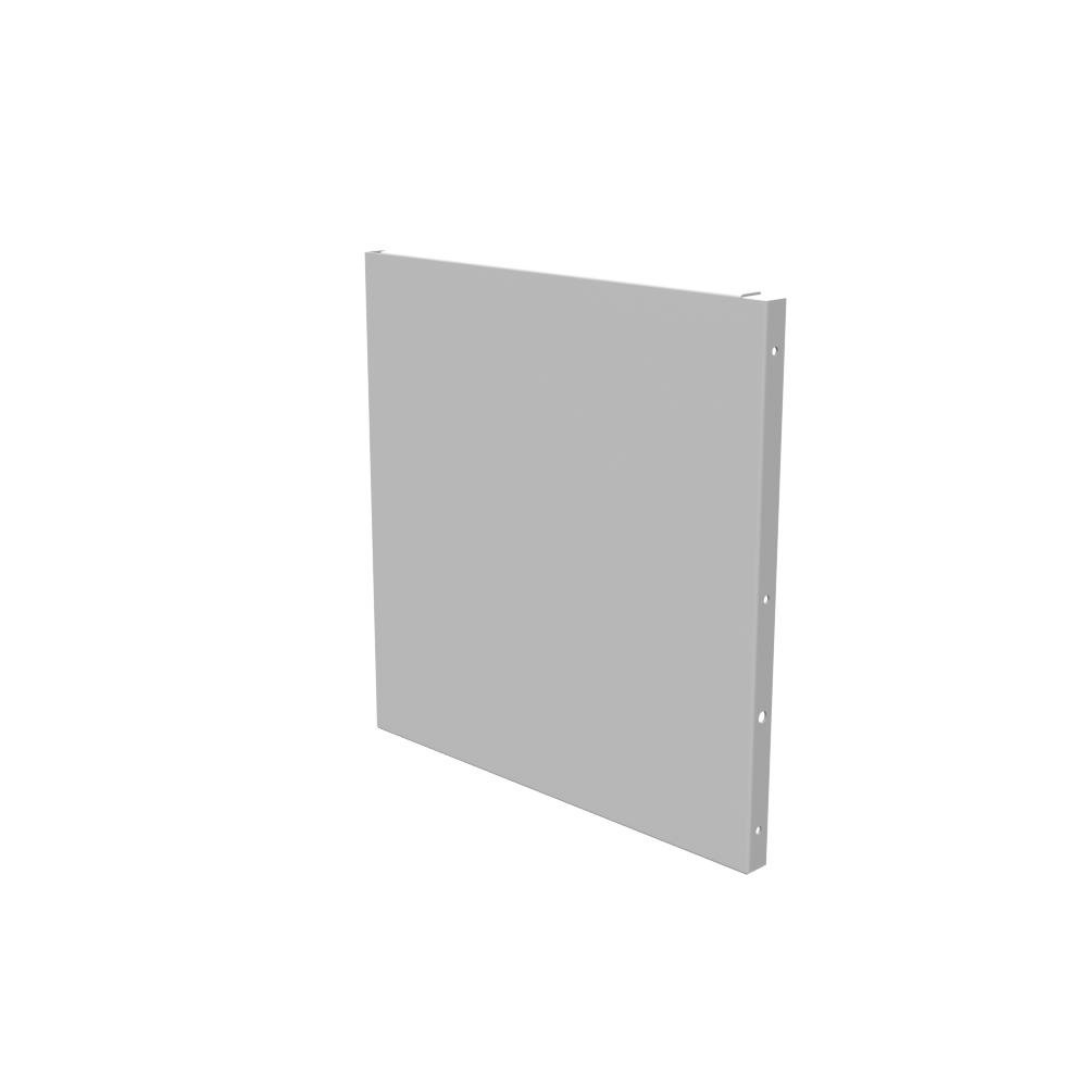 Picture of 1212GE-NK - Wireway End Type 1 12x12 Screw Cover ANSI 61 Gray No Knockouts