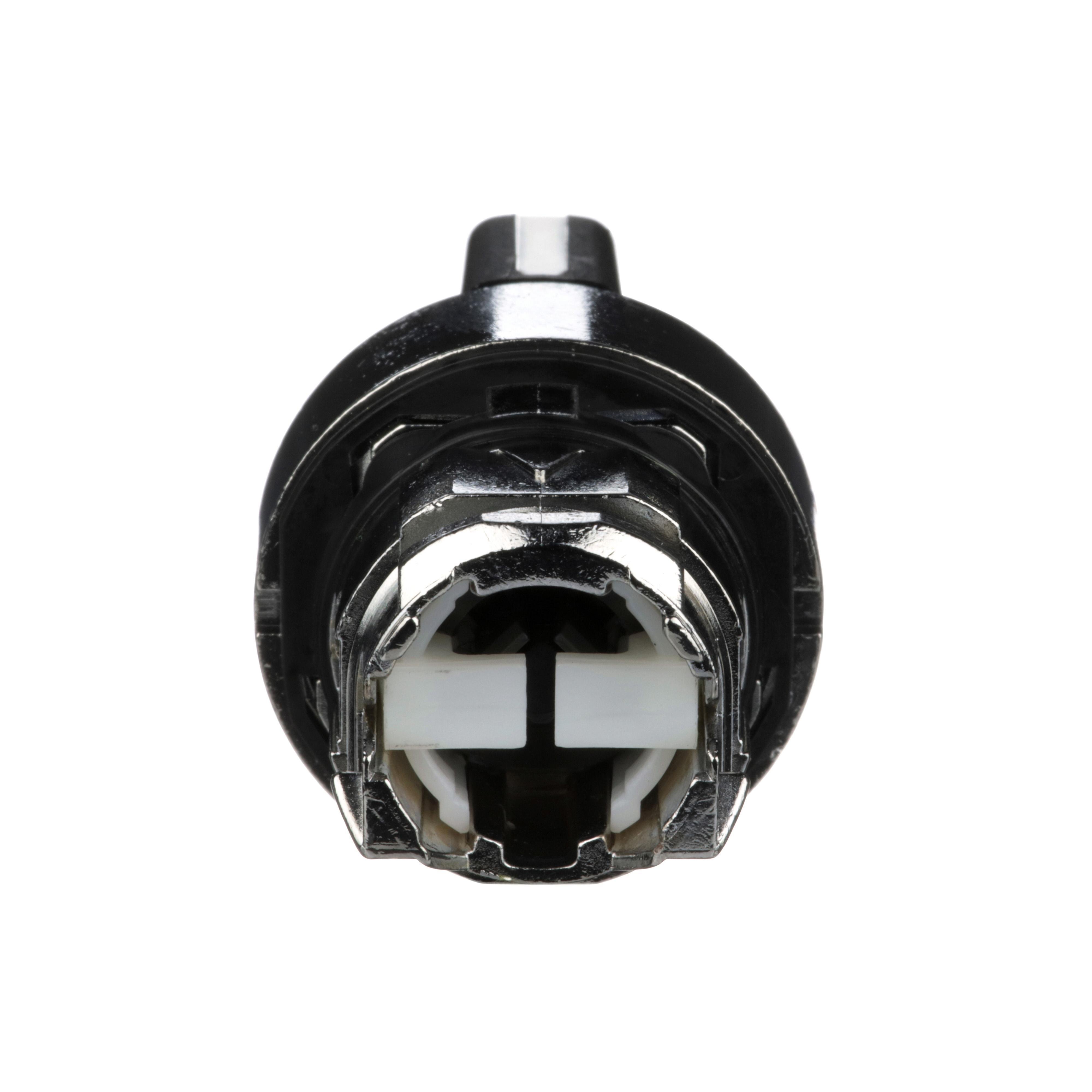 Picture of ZB4BD5 - Harmony, 22mm Push Button, selector switch operating head, 3 position, spring return, black, unmarked