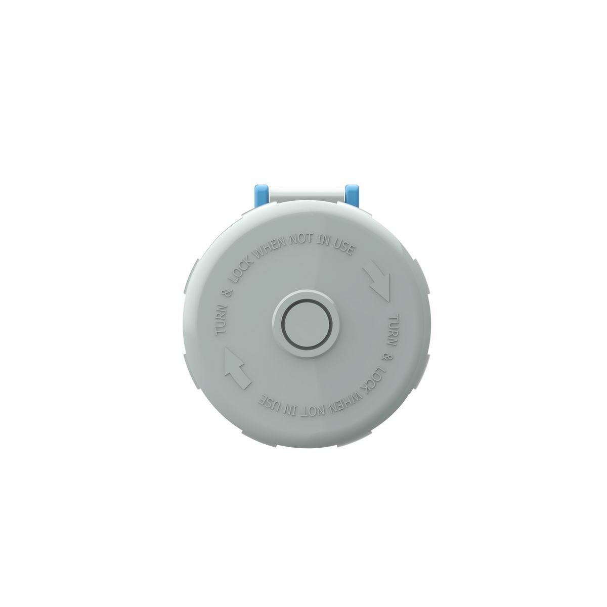 Picture of HBL460C9W - Heavy Duty Products, IEC Pin and Sleeve Devices, Industrial Grade, Female Connector Body, 60A 3-Phase Delta 250V AC, 3-Pole 4-Wire Grounding, Terminal Screws, Blue, Watertight
