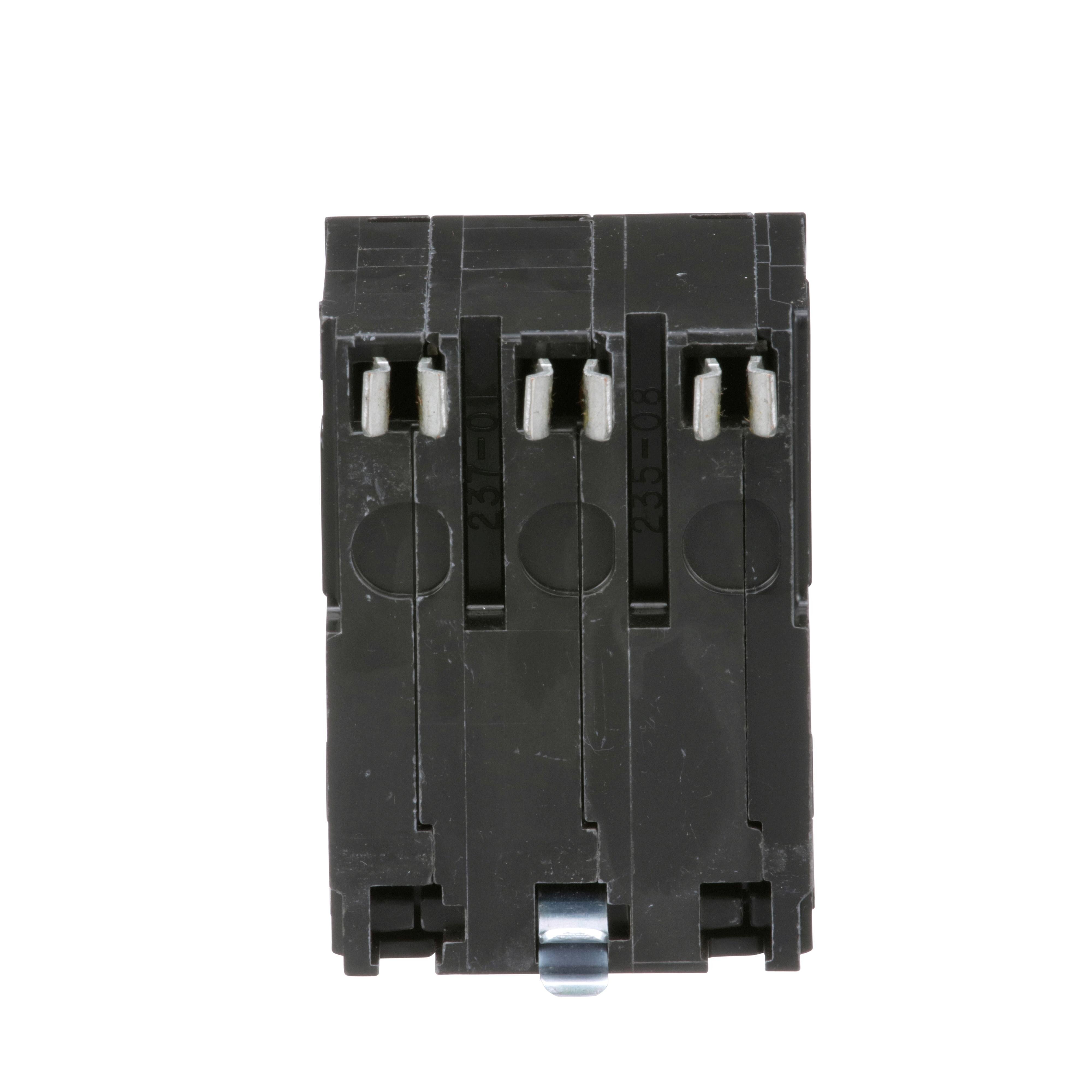 Picture of QO330 - Mini circuit breaker, QO, 30A, 3 pole, 120/240VAC, 10kA, plug in