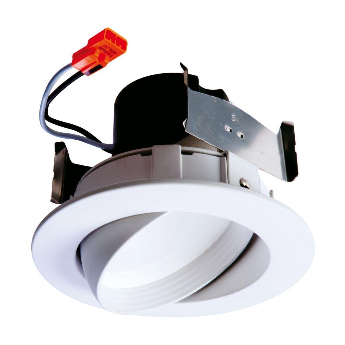 Picture of RA406927WH - 4" LED Adjustable Gimbal, 90CRI, 2700K, White, Very Wide Flood