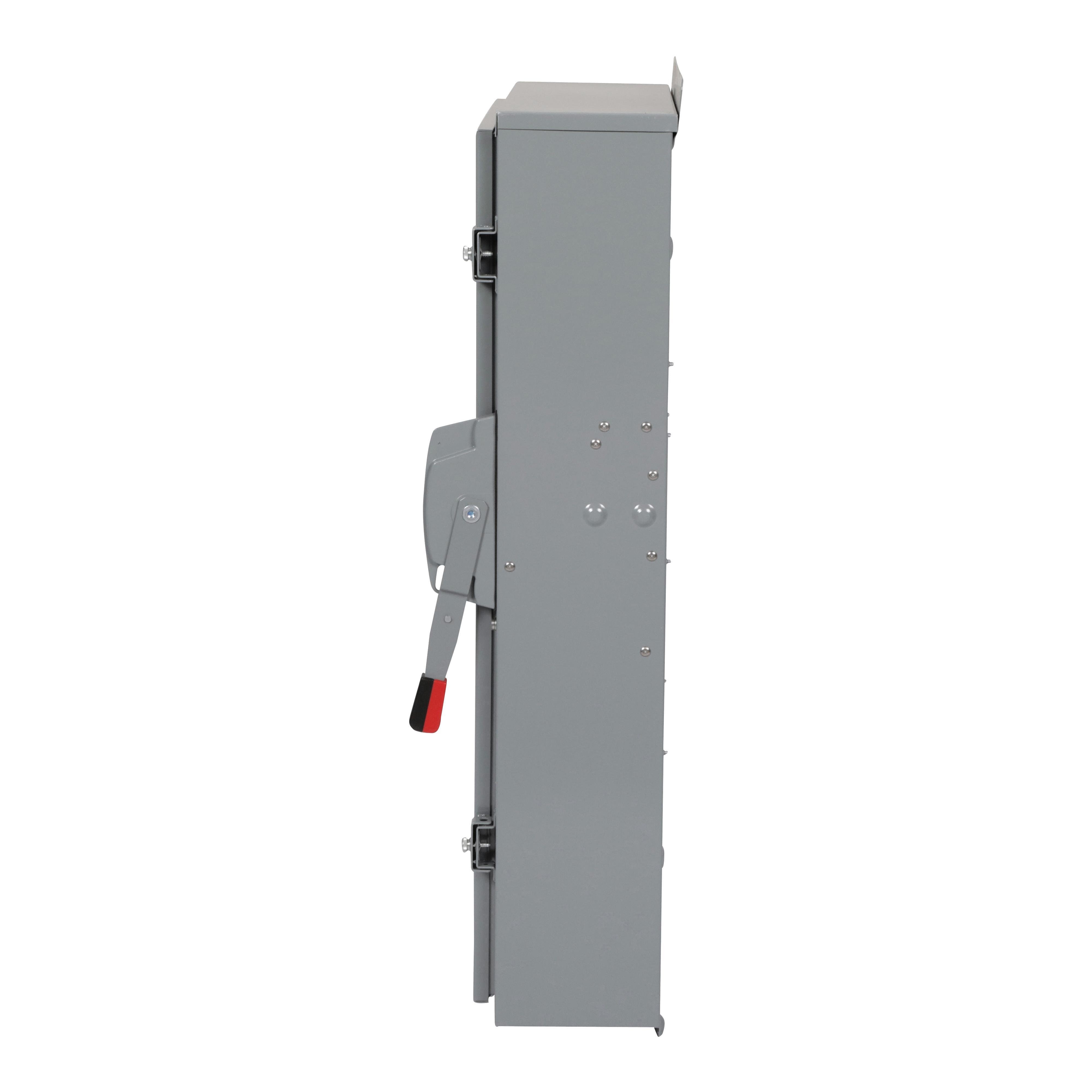 Picture of H366AWK - Safety switch, heavy duty, fusible, 600A, 3 wire, 3 pole, 500hp, 600VAC/DC, NEMA 12