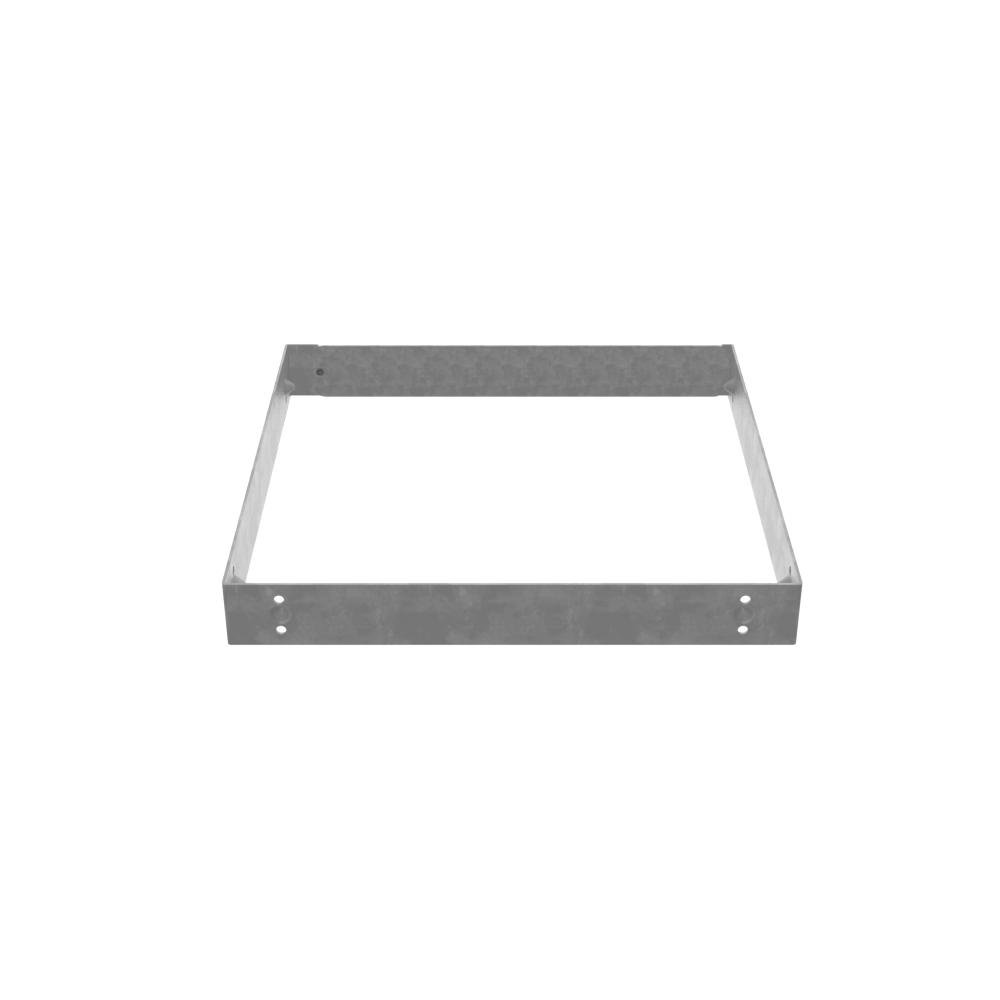 Picture of 1010GC - Wireway Connector Non UL Listed 10x10 Wireway Hinge And Screw Cover ANSI 61 Gray Steel