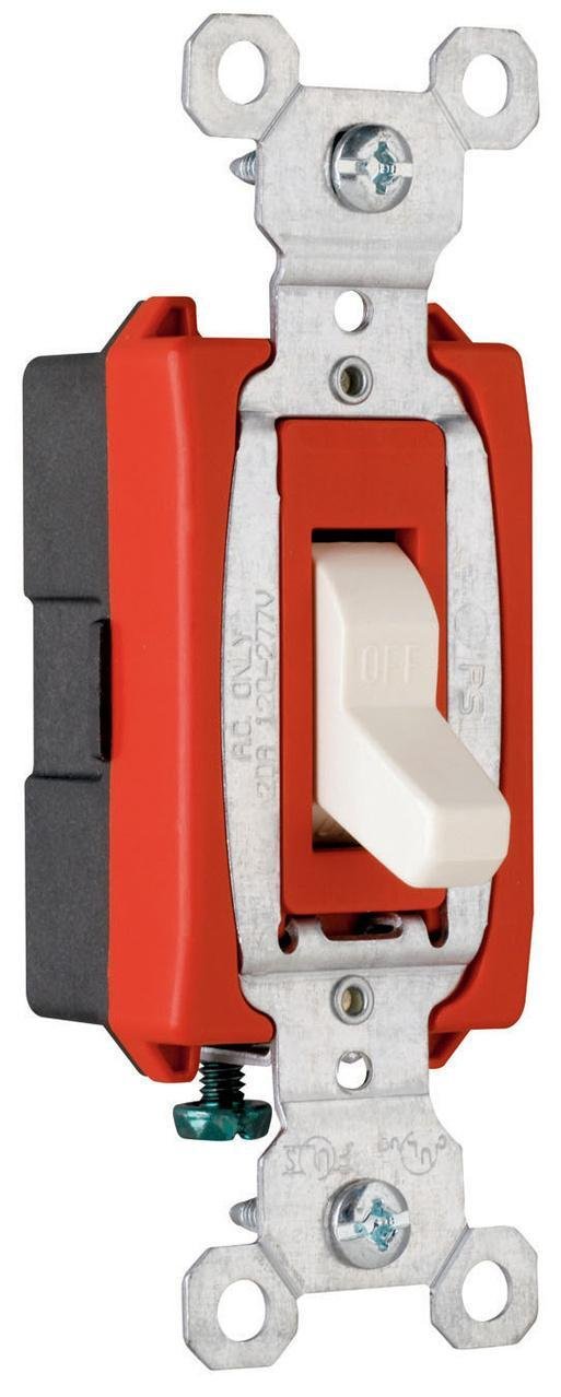 CS20AC1-LA - Commercial Specification Grade Switch, Light Almond