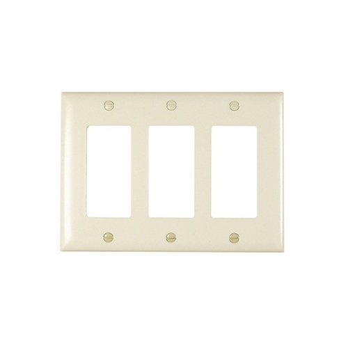 Picture of TP26 - TradeMaster® 1-Gang Nylon Wall Plate, 1 Decorator Opening, Brown