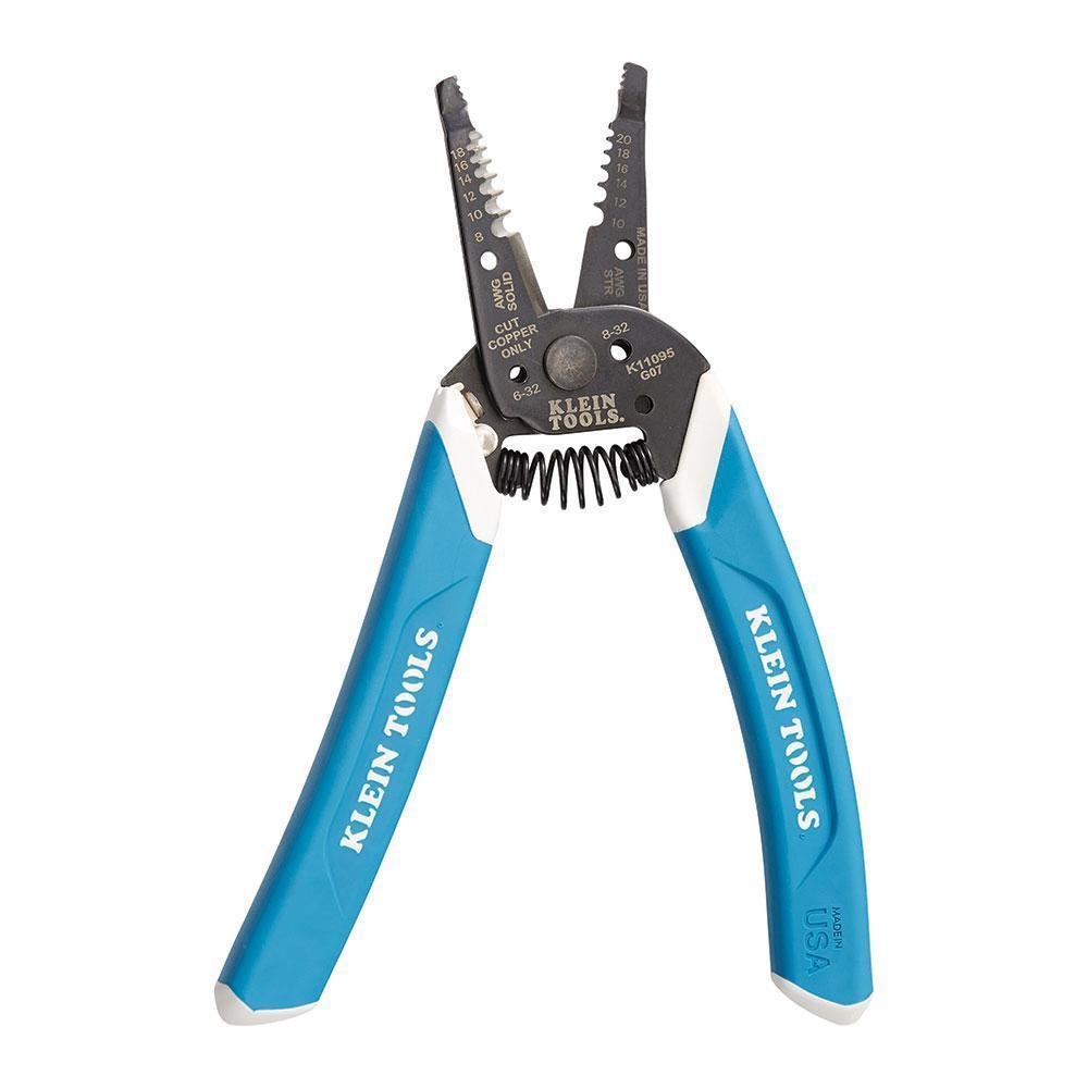 Picture of K11095 - Klein-Kurve® Wire Stripper / Cutter, 8-20 AWG