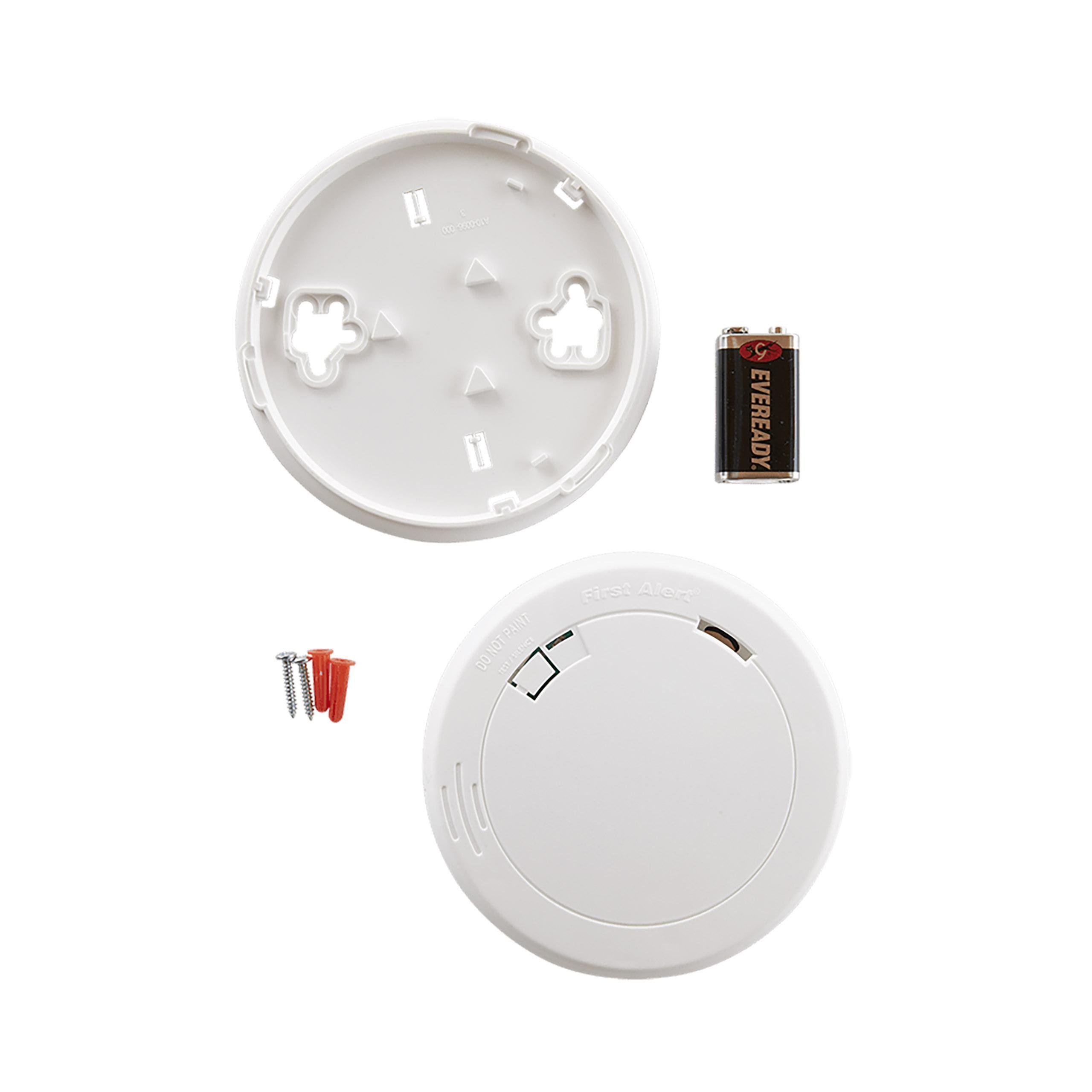 1039772 - Low Profile Battery Powered Photoelectric Smoke Alarm