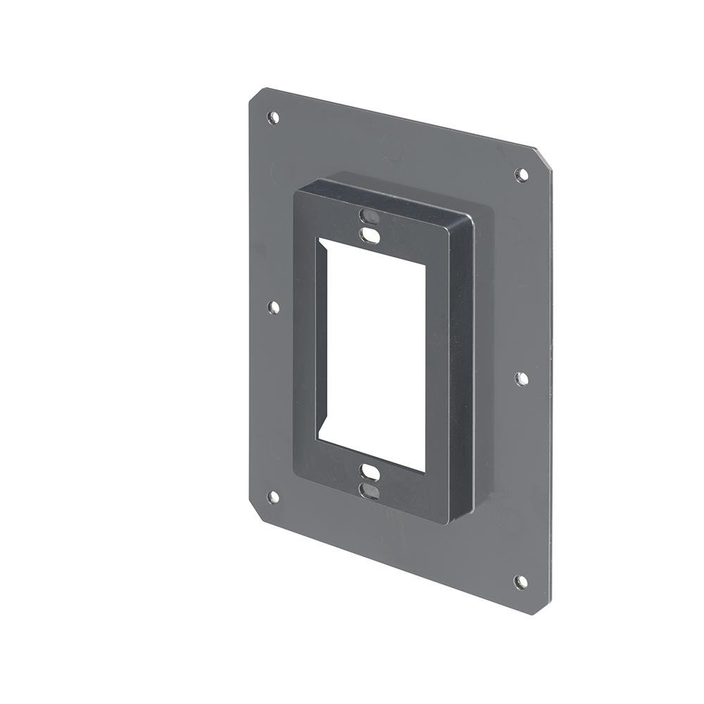 VB1 - Arlington VB1 Non-Metallic Vapor Barrier Cover for 1-Gang Plastic/Steel Box, Black