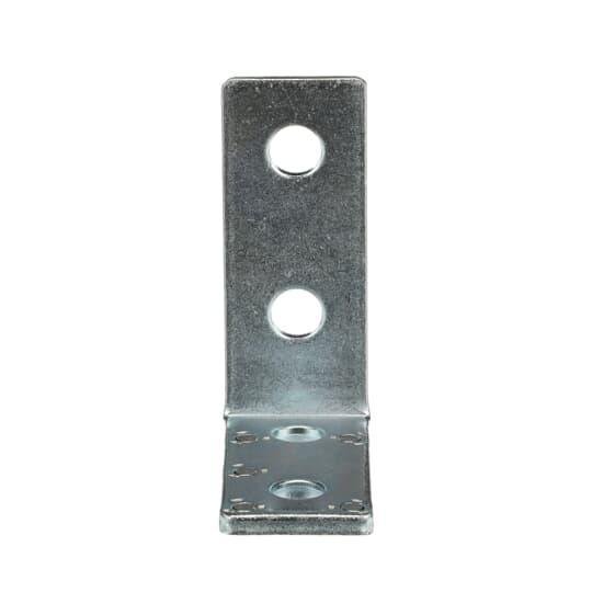 AB205M EG - 90 Degree Angle Fitting, 4 1/8 In. Height, Electro-Galvanized Steel With Magnets