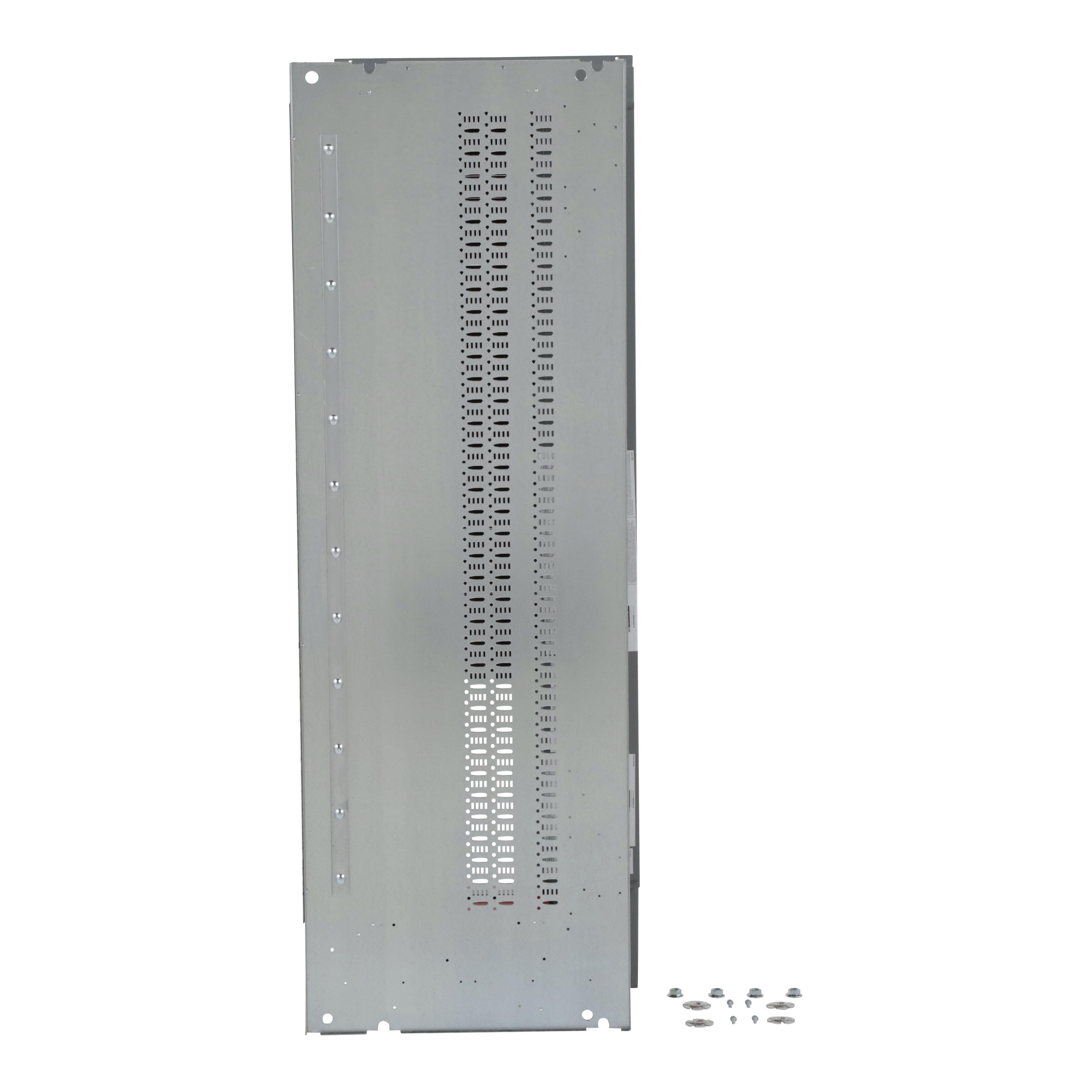 Picture of HCP54868SU - Interior, I-Line Panelboard, HCP-SU, 800A, univ lugs/breaker, 1 row, 54in CB sp, for 26in W x 86in H x 9.5in D, Cu bus