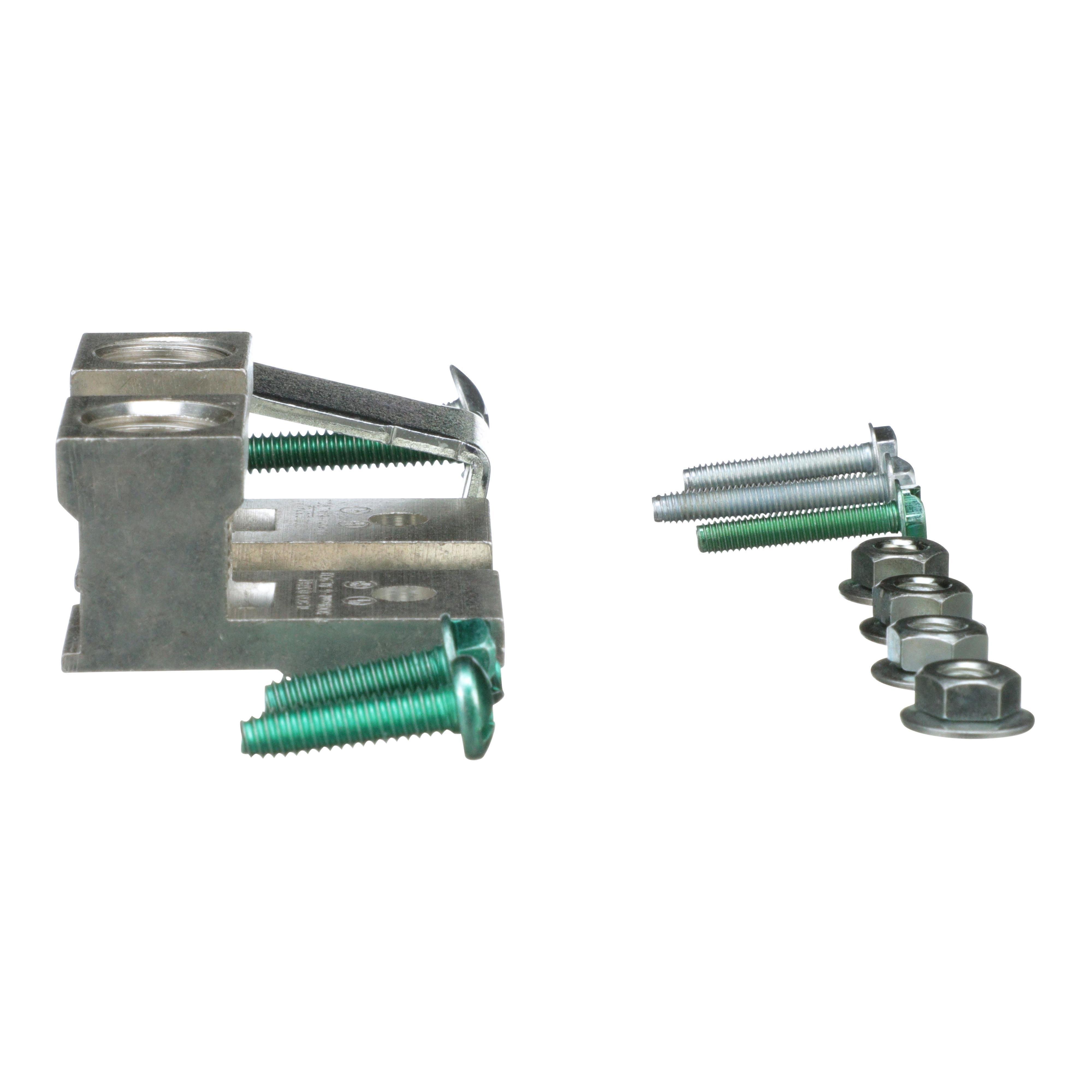 Picture of QOL225 - Load center accessory, QO/Homeline, main lug kit, 150A to 225A, AWG 6-300 kcmil, field installable