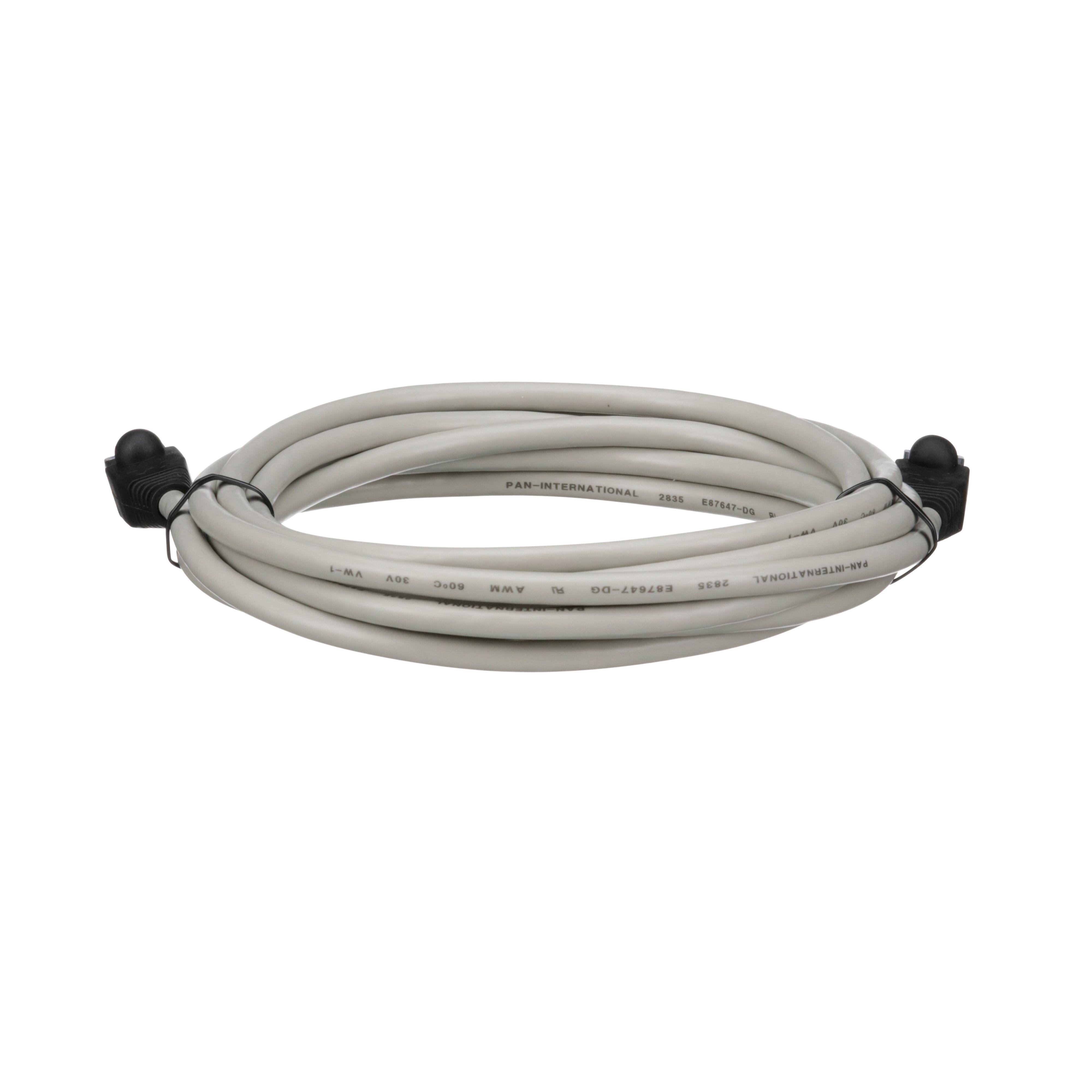 Picture of VW3A1104R30 - remote cable, Altivar, for graphic display terminal, 3 meters