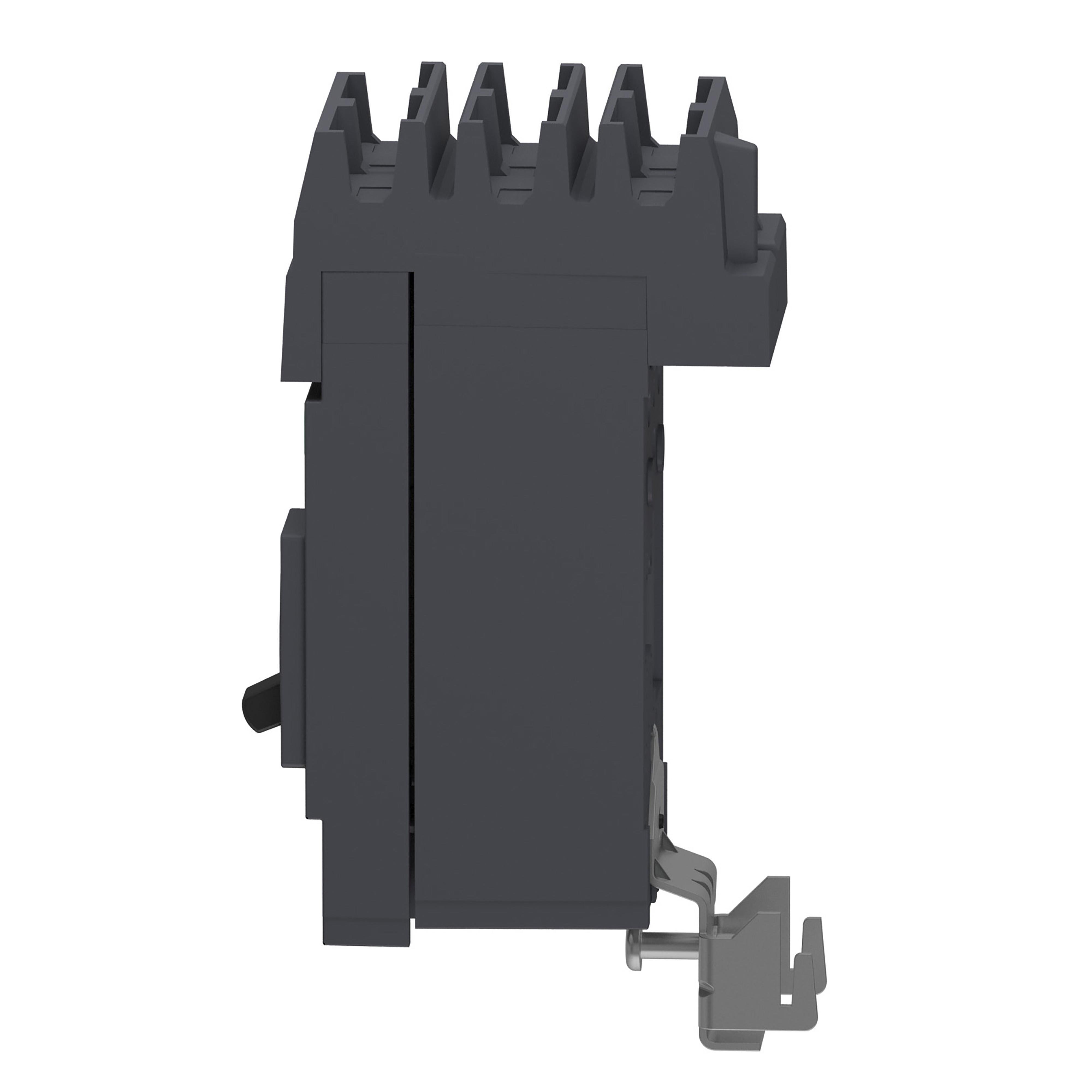Picture of QGA221252 - Circuit breaker, PowerPacT Q, 125A, 2 pole, 240VAC, 65kA, I-Line, thermal magnetic, 80%, AC