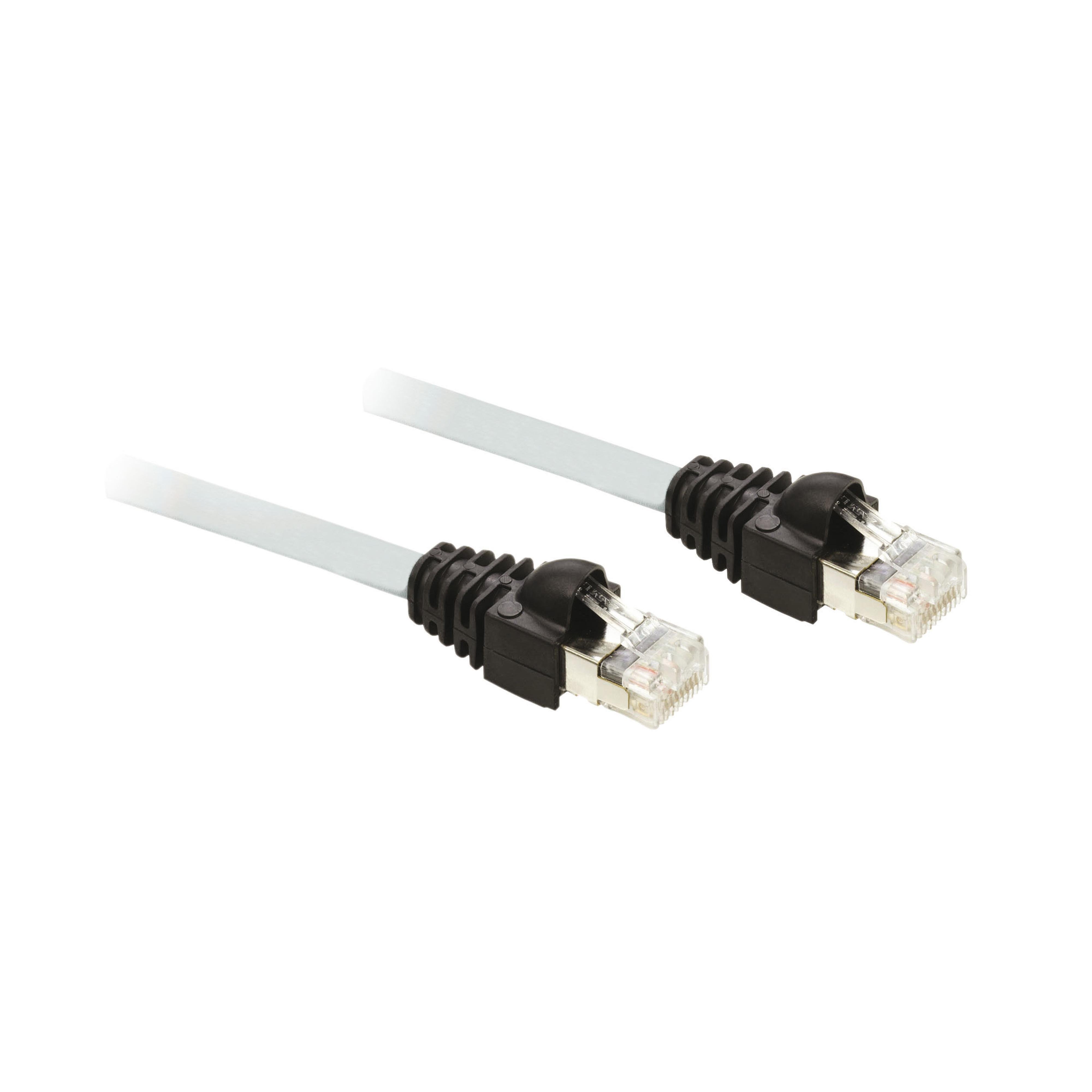 Picture of 490NTW00002U - Ethernet ConneXium shielded twisted pair straight cord-2m-2connectorsRJ45-UL/CSA