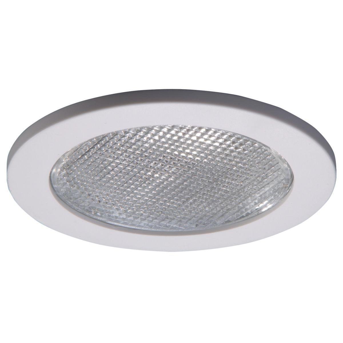 Picture of 951PS - 4" Trim Lensed Showerlight 120V White Trim with Glass Lens