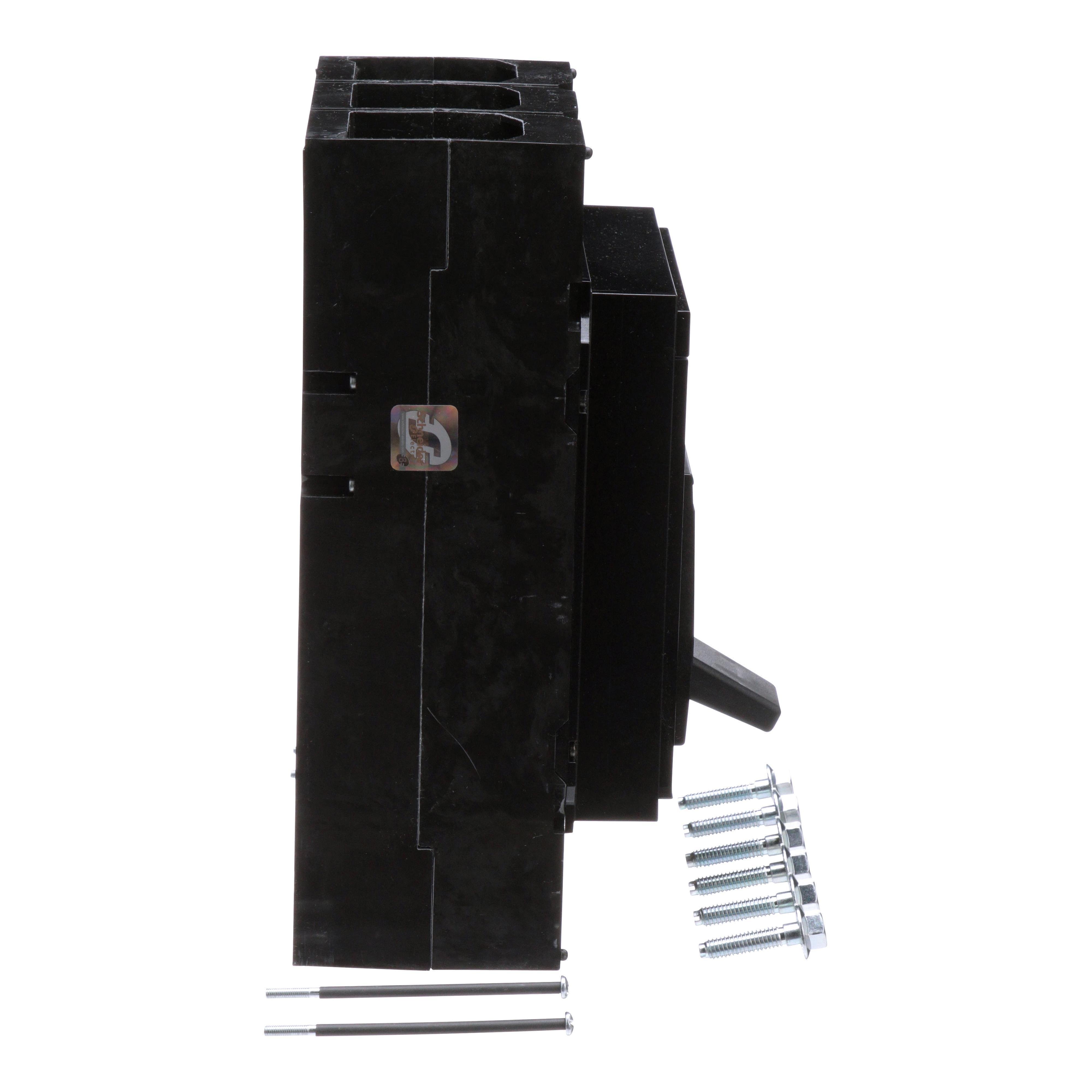 Picture of MGL36400 - Circuit breaker, PowerPacT M, 400A, 3 pole, 600VAC, 18kA, lugs, ET 1.0, 80%, ABC