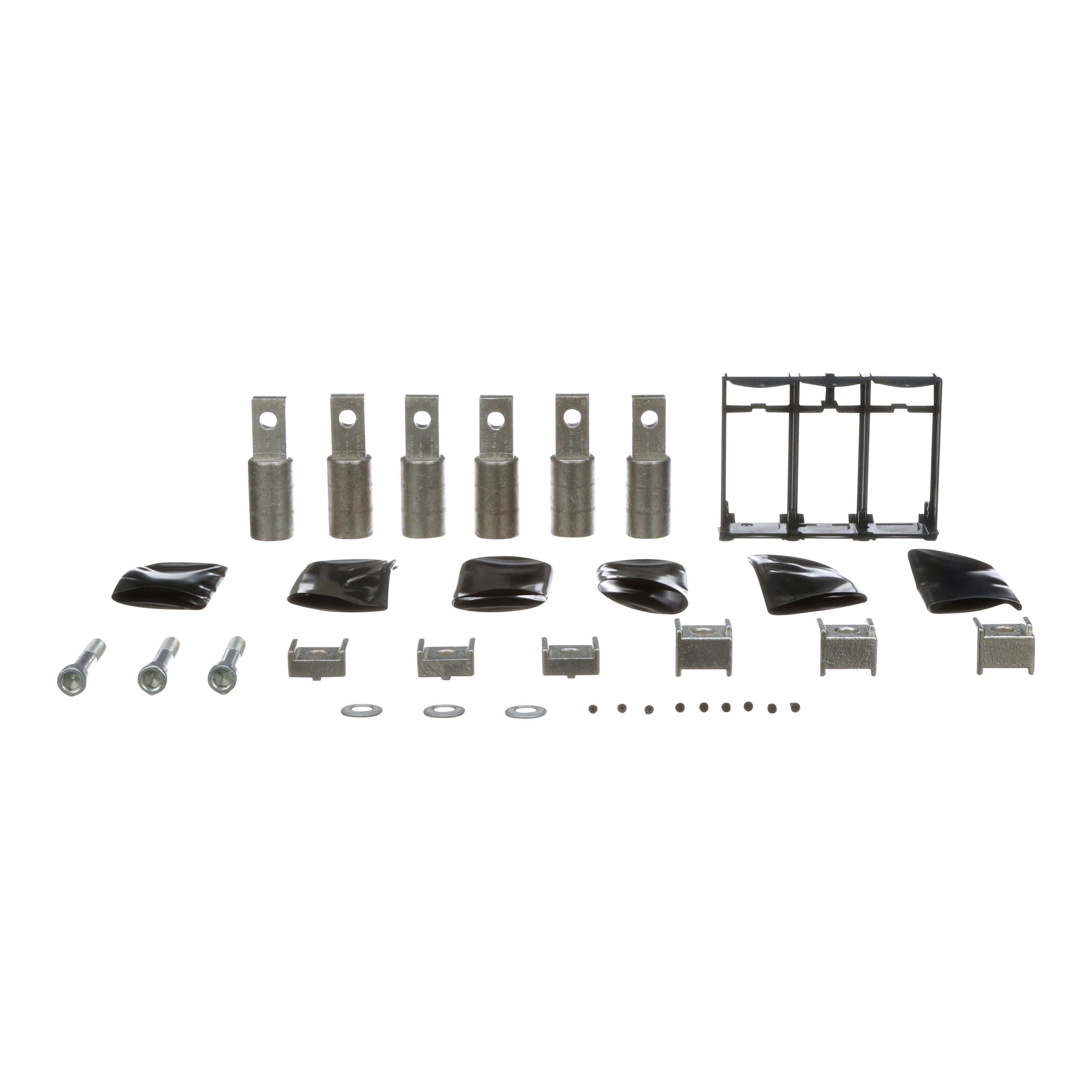 Picture of CYA600L52K3 - Circuit breaker accessory, PowerPacT L, lug kit, compression, 600A, copper, 250 to 500kcmil, copper, qty 6