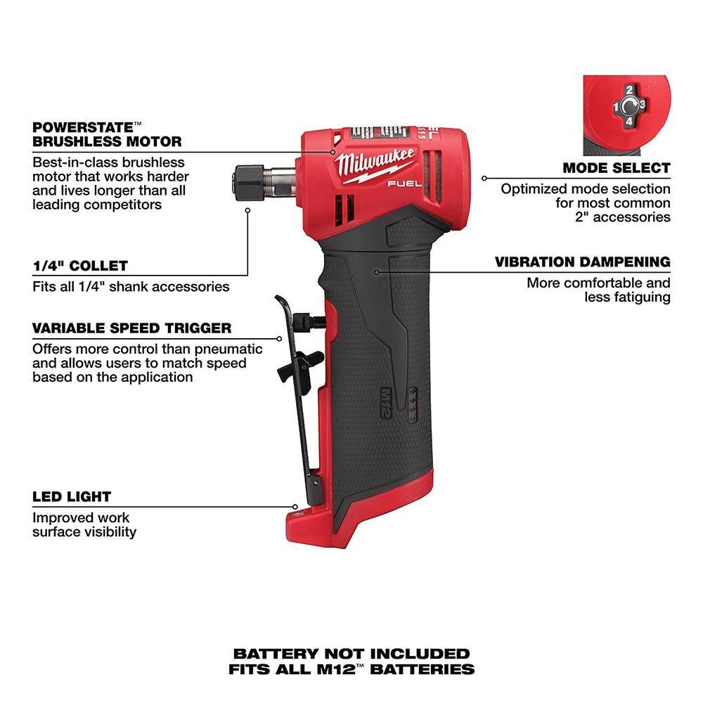 Picture of 2485-20 - M12 FUEL™ Right Angle Die Grinder