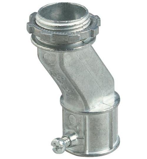 TO 221 - 1/2 INCH CONN,SSCREW,EMT,DC,OFFSET