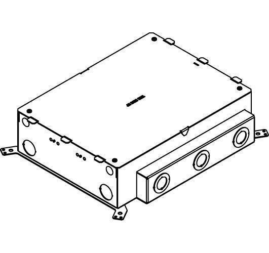 Picture of EFB6S-OG - Evolution™ Series Six Gang On-Grade Floor Box