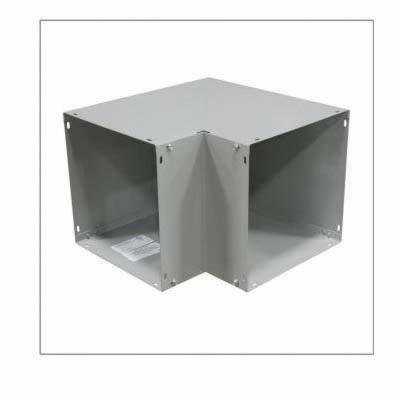 88L90C - Wireway Elbow 90 Corner ANSI 61 Gray Steel