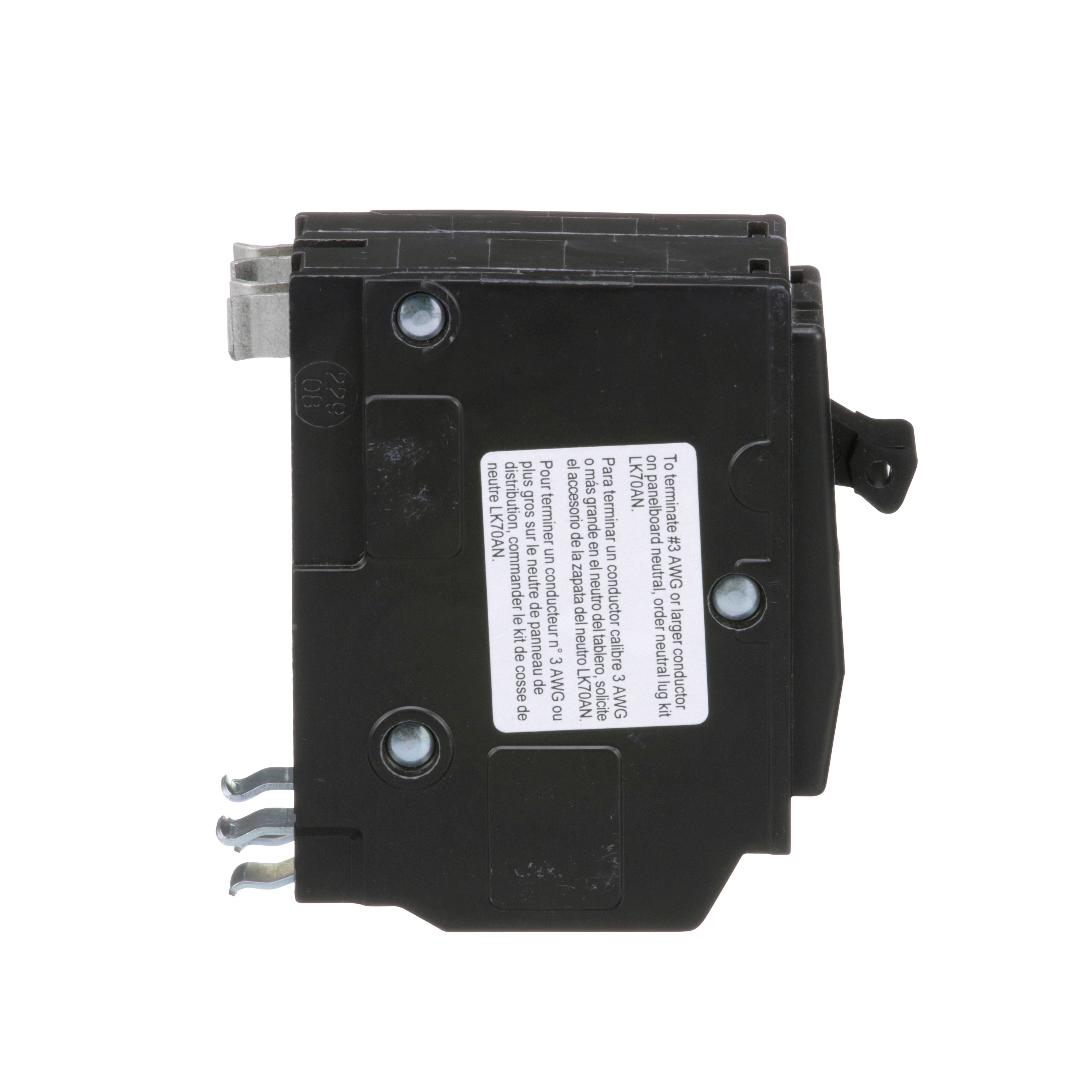 Picture of QO270 - Mini circuit breaker, QO, 70A, 2 pole, 120/240VAC, 10kA, plug in