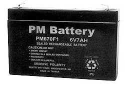 SP6-7T1 - Battery, 6V 7AH