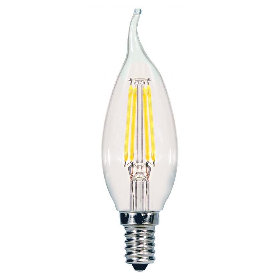 S9962 - 5.5 Watt CA11 LED - Clear - Candelabra base - 2700K - 500 Lumens - 120 Volt