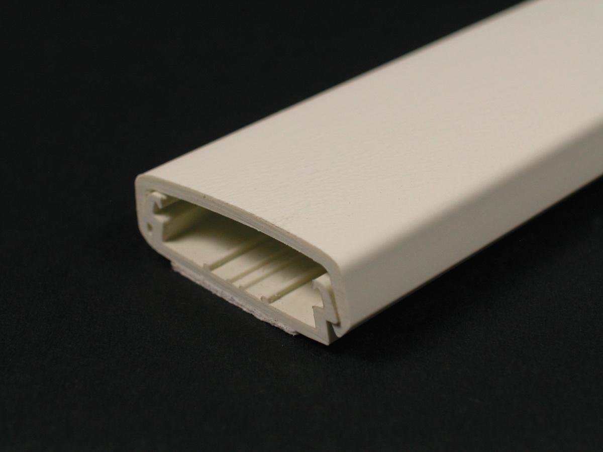 2300BAC - Wiremold 2300 Series Raceway Base and Cover, Ivory