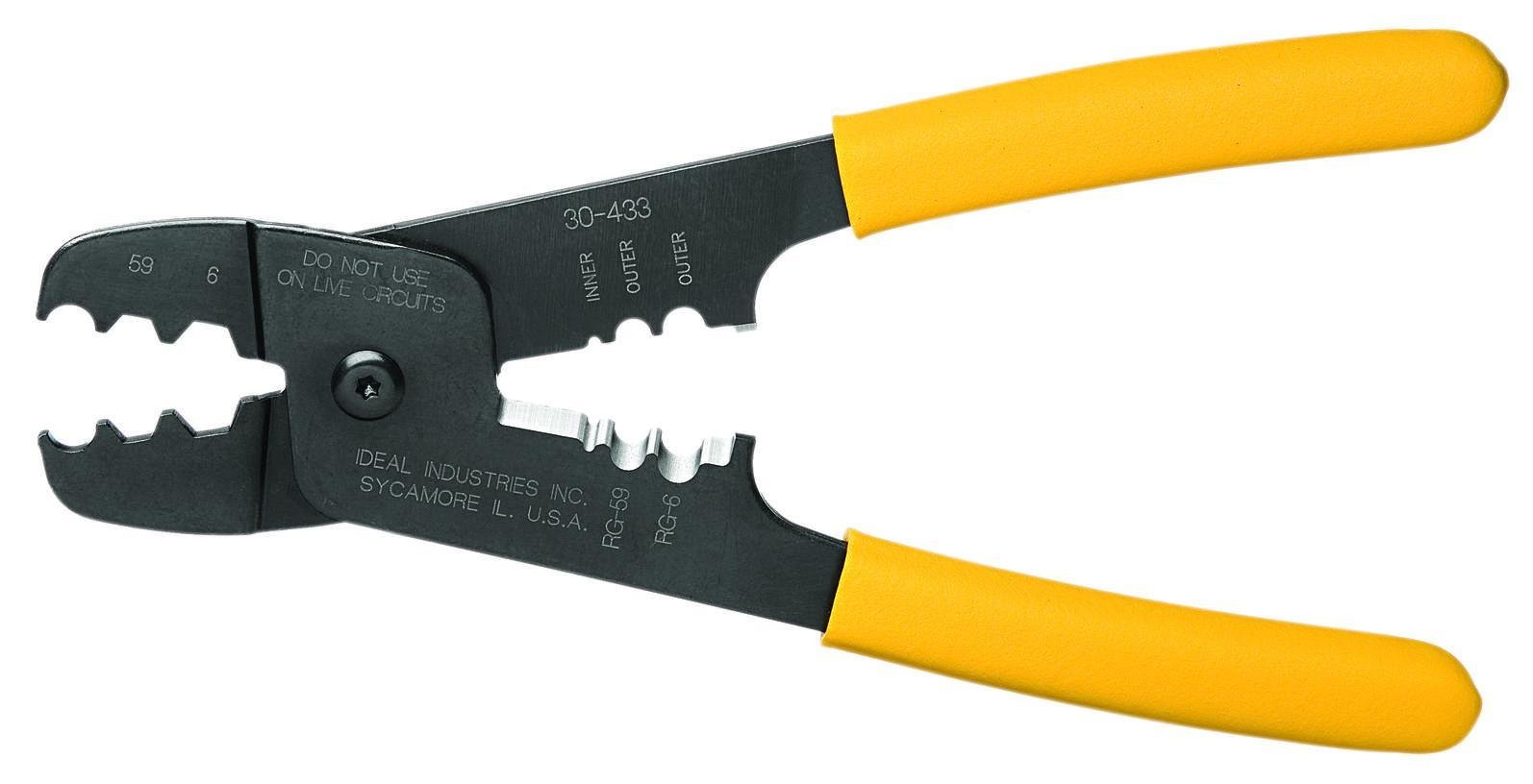 30-433 - Coax Strip and Crimp Tool
