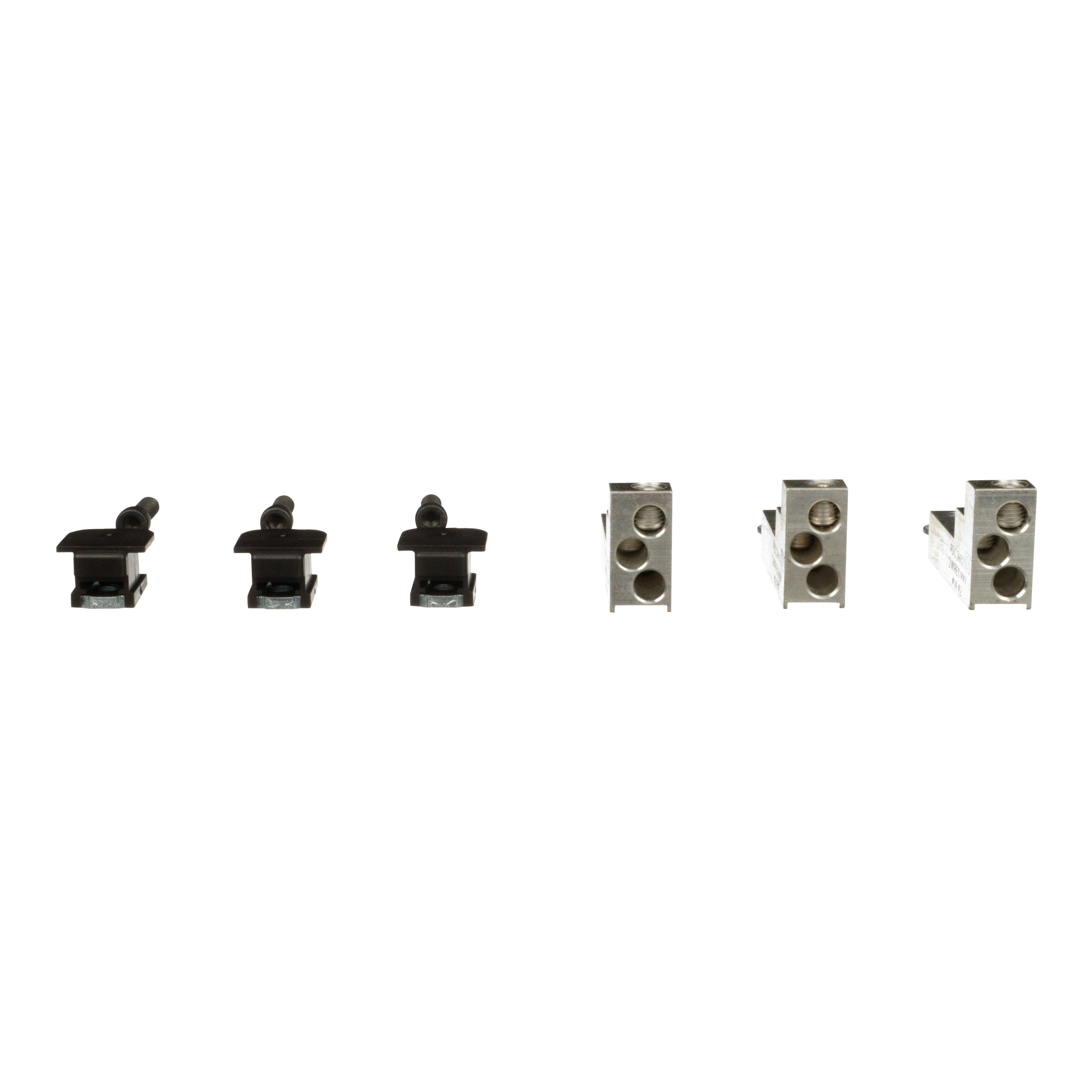 Picture of PDC3HD2 - Circuit breaker accessory, PowerPacT H, connector, power distribution, 15A to 150A, qty 3