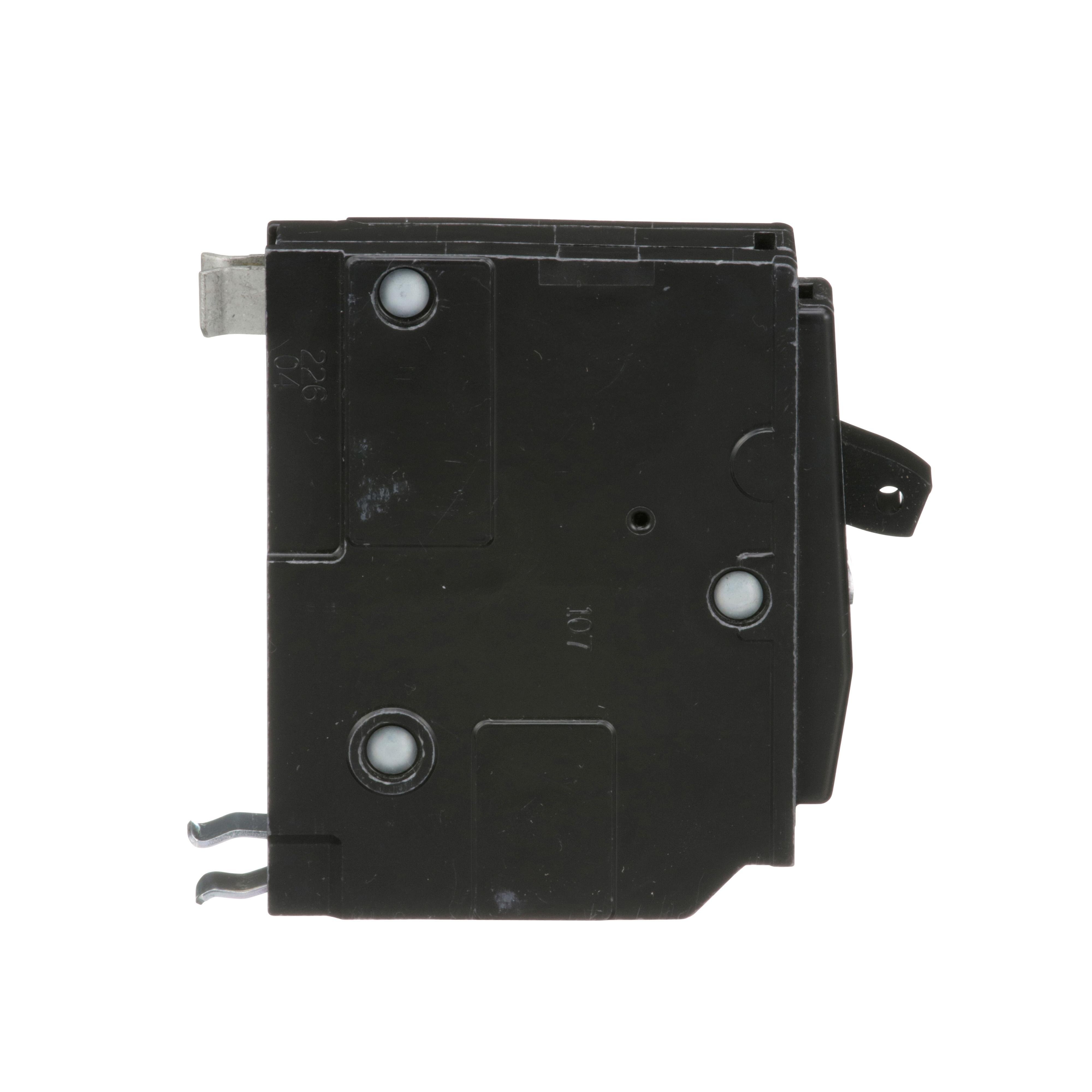 Picture of QO110 - Mini circuit breaker, QO, 10A, 1 pole, 120/240VAC, 10kA, plug in mount