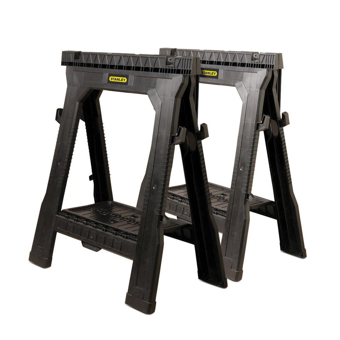 060864R - STANLEY Portable Folding Sawhorse (2 PK)