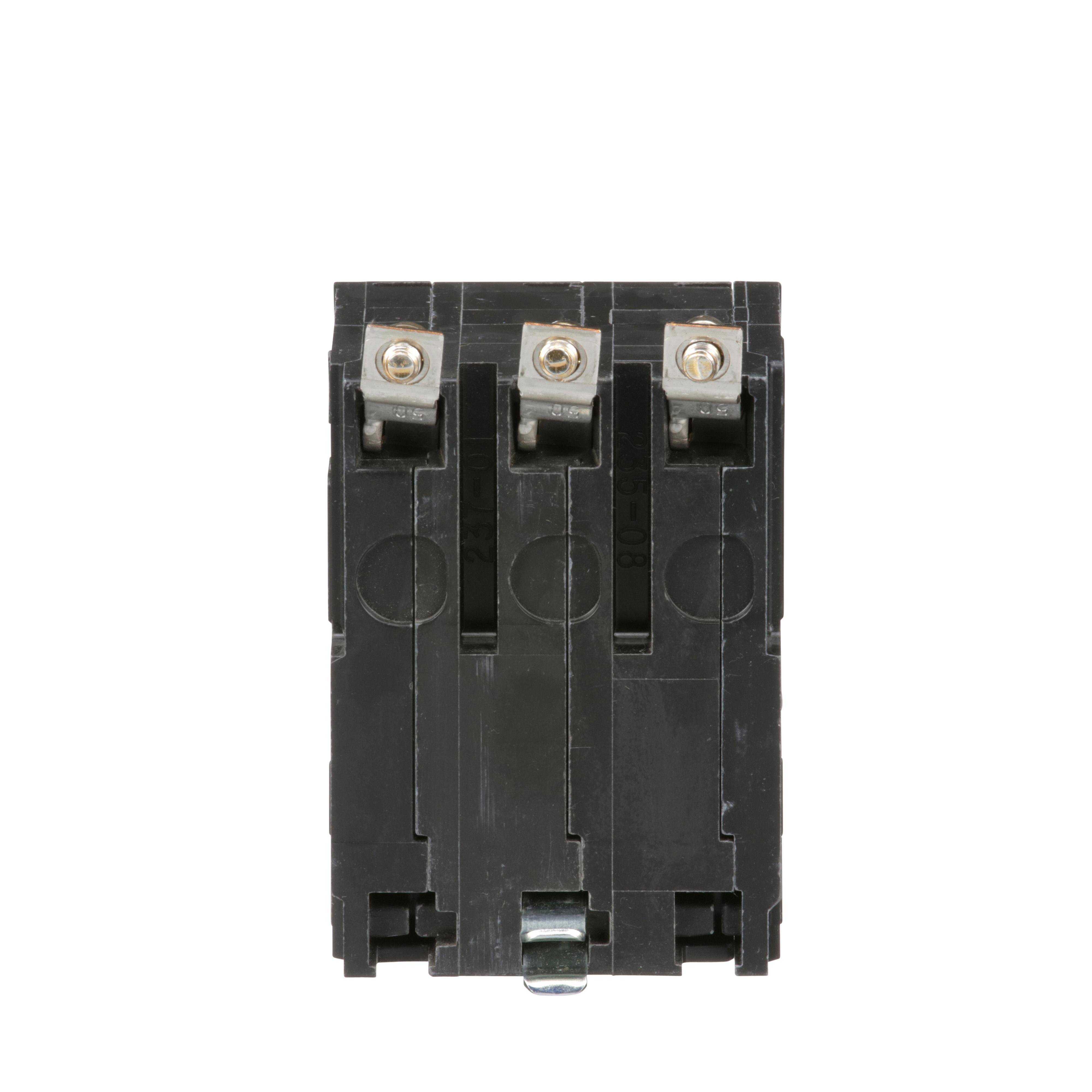 Picture of QOB330 - Mini circuit breaker, QO, 30A, 3 pole, 120/240VAC, 10kA, bolt on